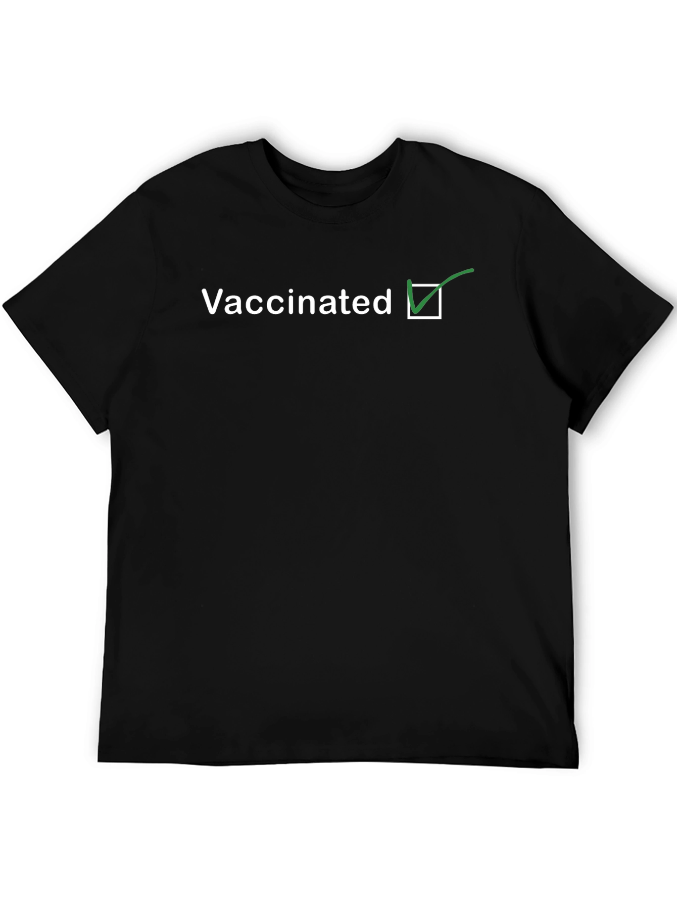 Vaccinated T-Shirt: Show Your Status!