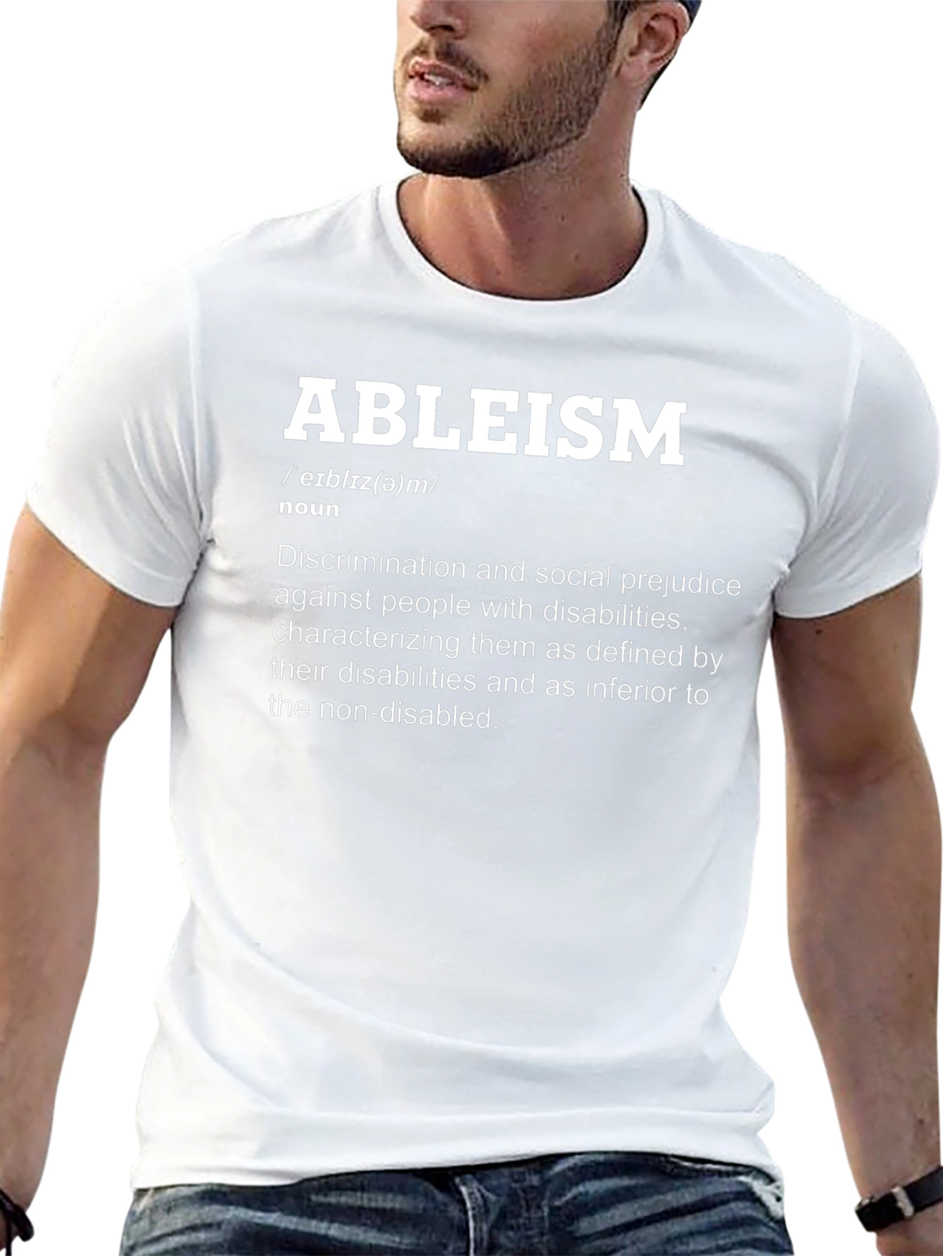 Ableism Definition T-Shirt - Equality & Awareness