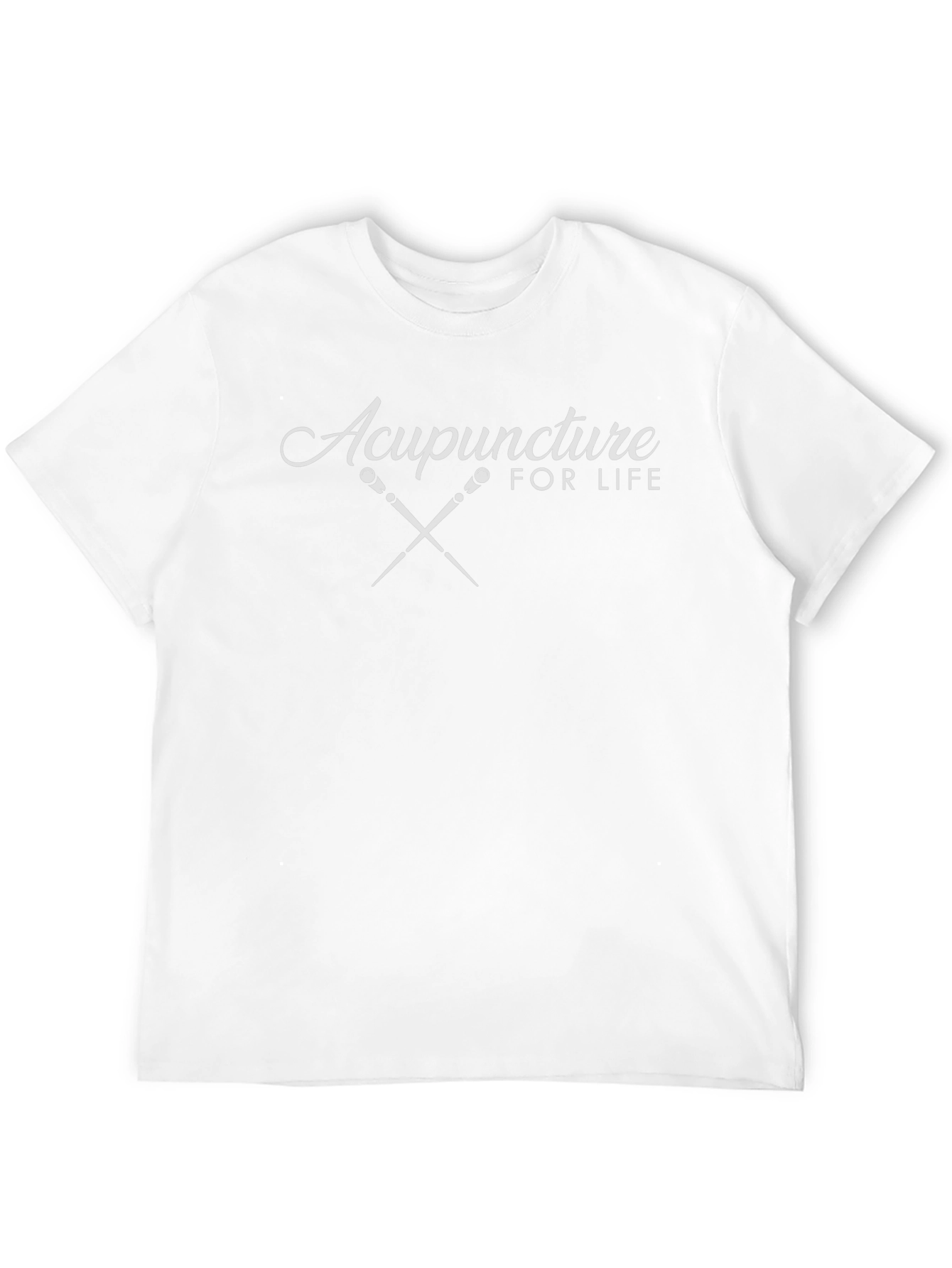 Acupuncture for Life Black T-Shirt