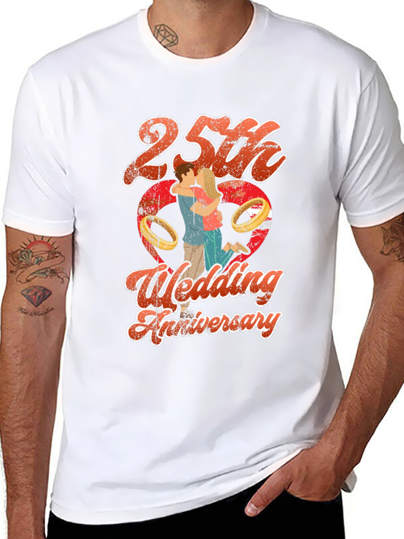 25th Wedding Anniversary T-Shirt