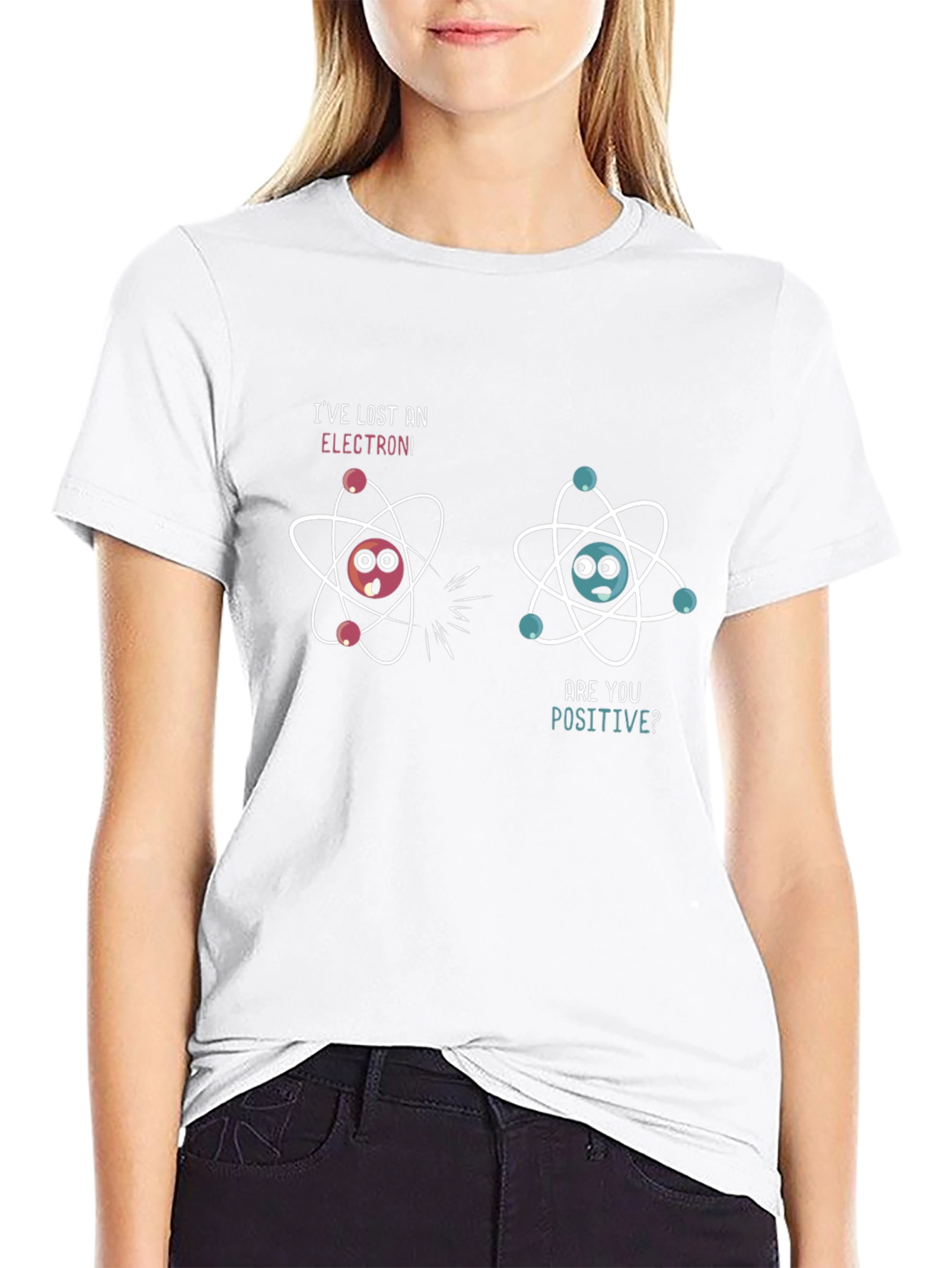 Funny Science Pun T-Shirt: Lost Electron