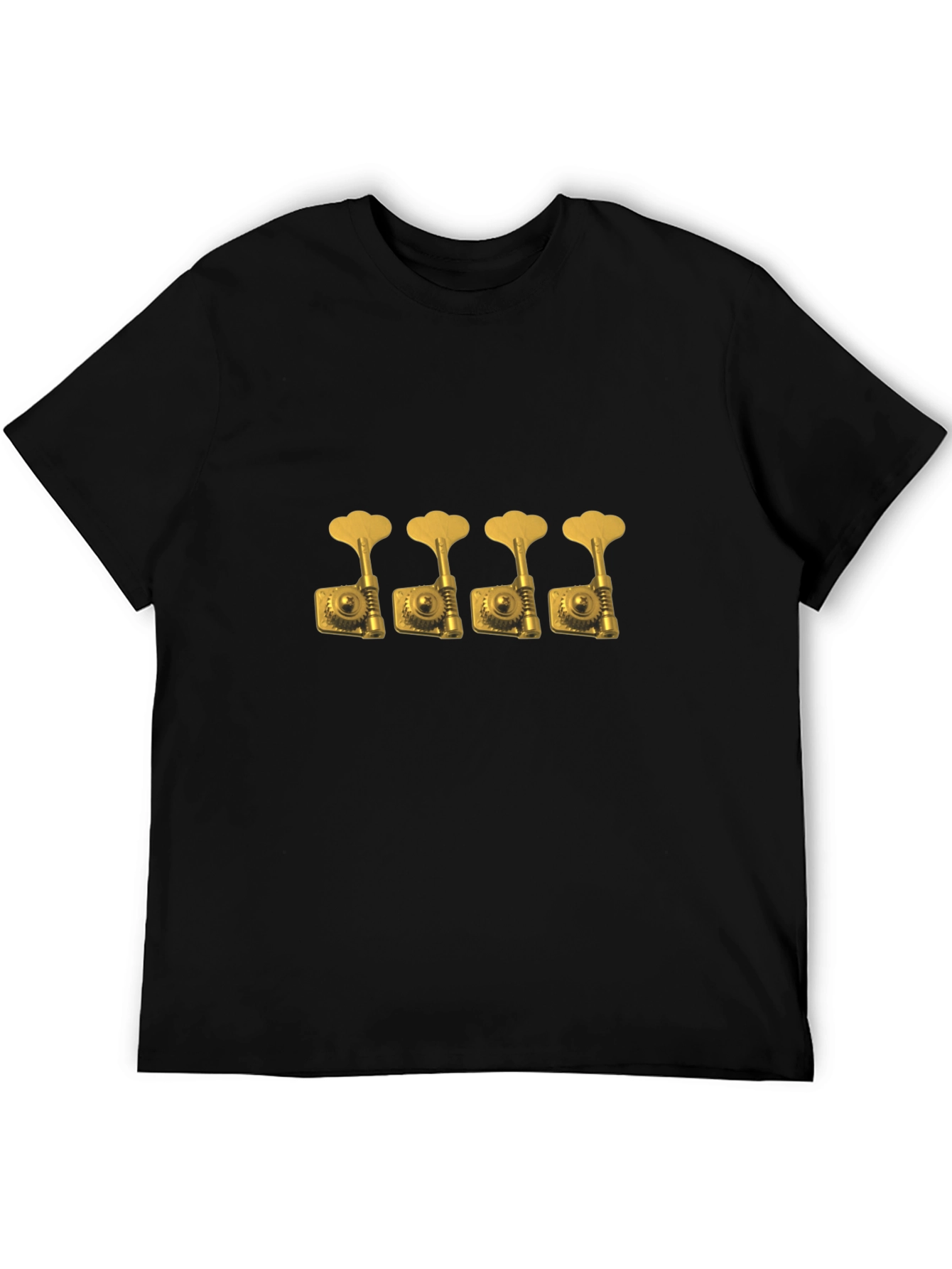 Bass Guitar Tuners T-Shirt - Musician Graphic Tee