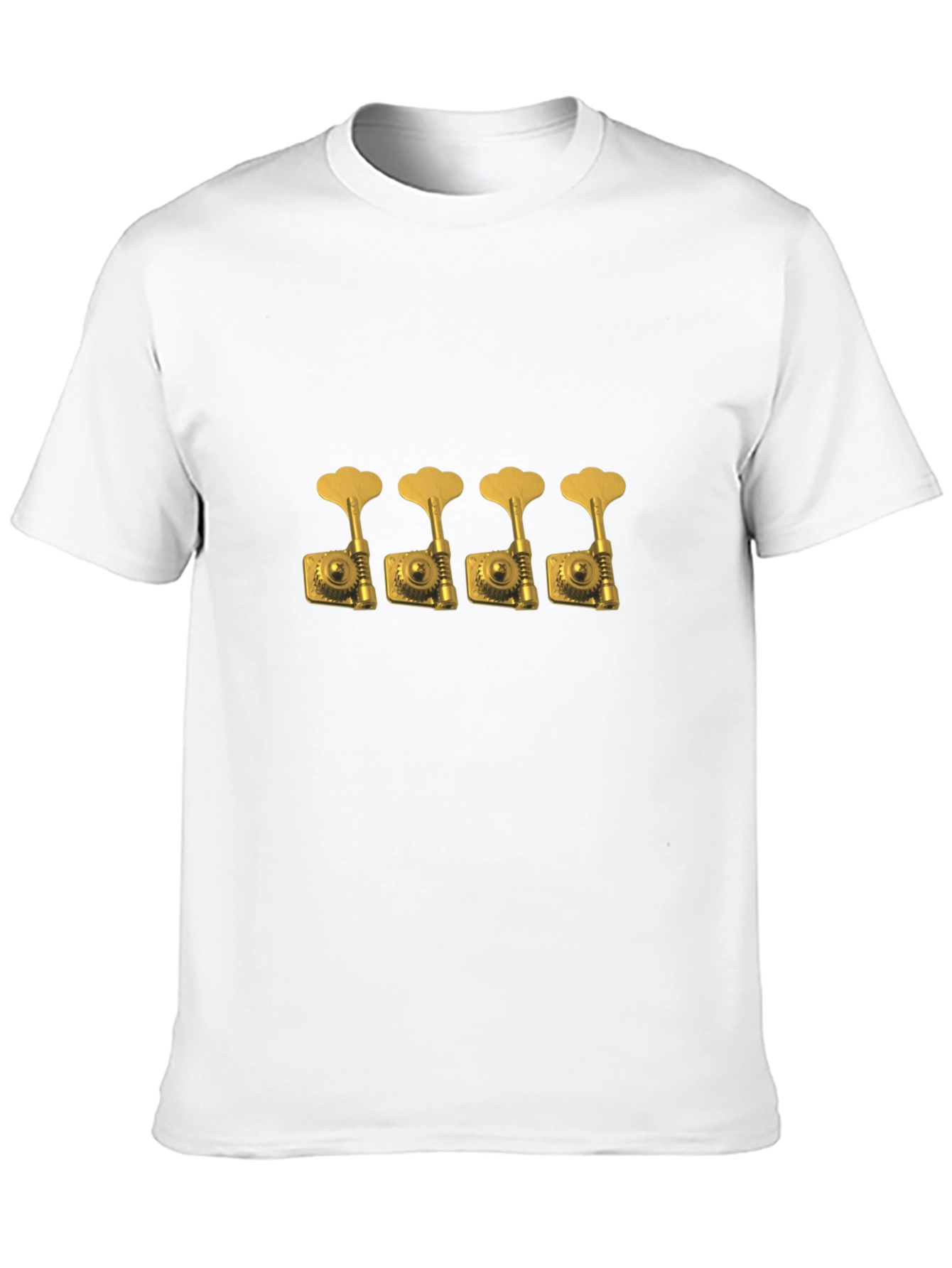 Bass Guitar Tuners T-Shirt - Musician Graphic Tee