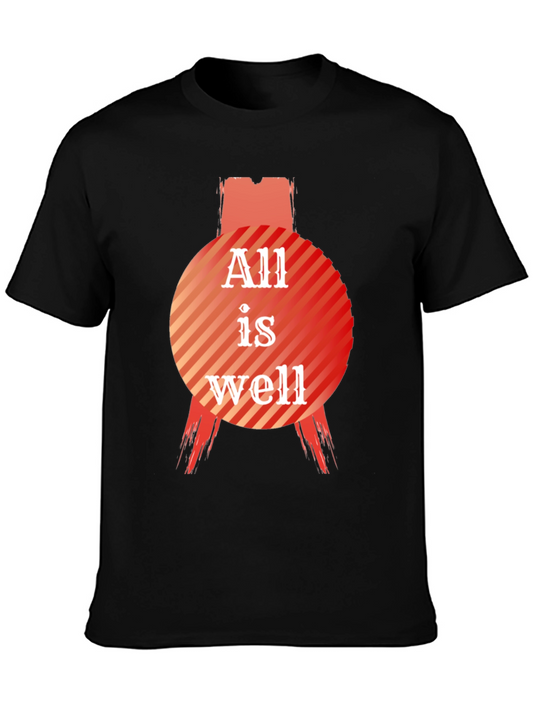 All is Well Graphic Tee - Stylish Comfort