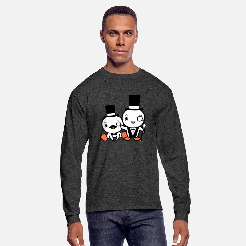 2 Birds Rich Wealthy Two Gentlemen Top Hat Sir Mr.