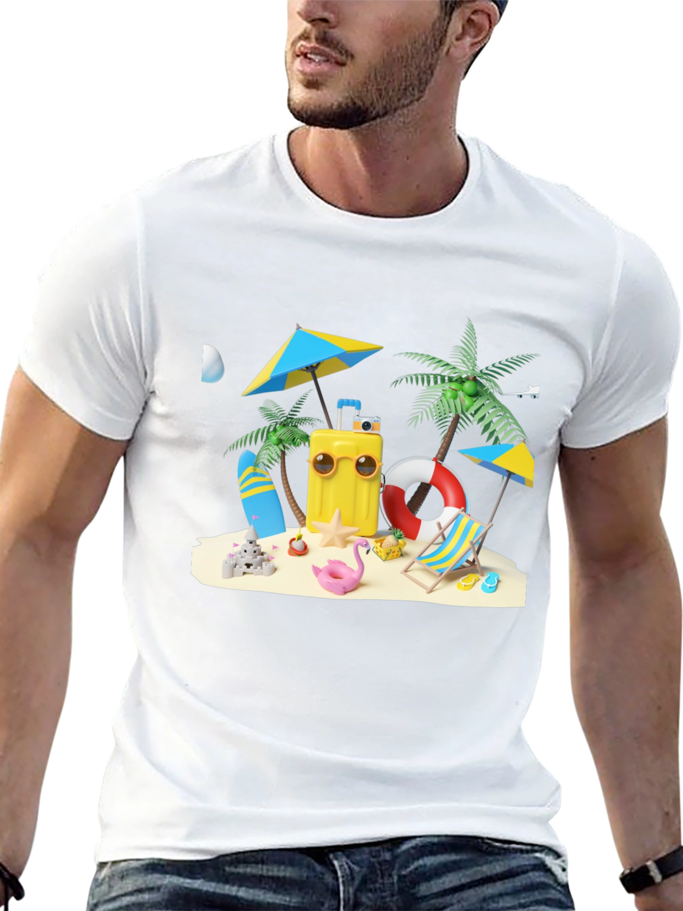 Island Getaway Graphic Tee - Vacation Vibes T-Shirt