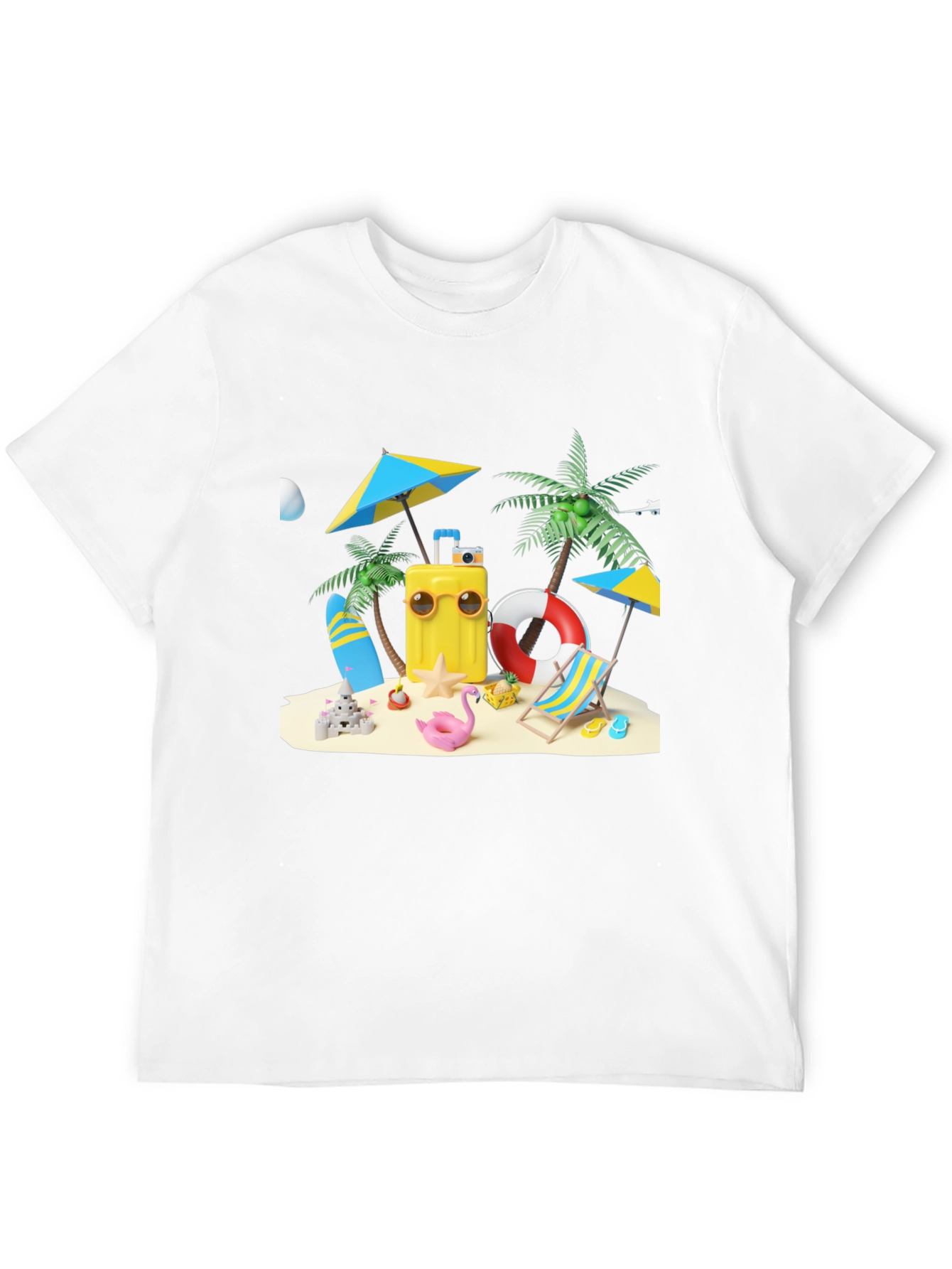 Island Getaway Graphic Tee - Vacation Vibes T-Shirt