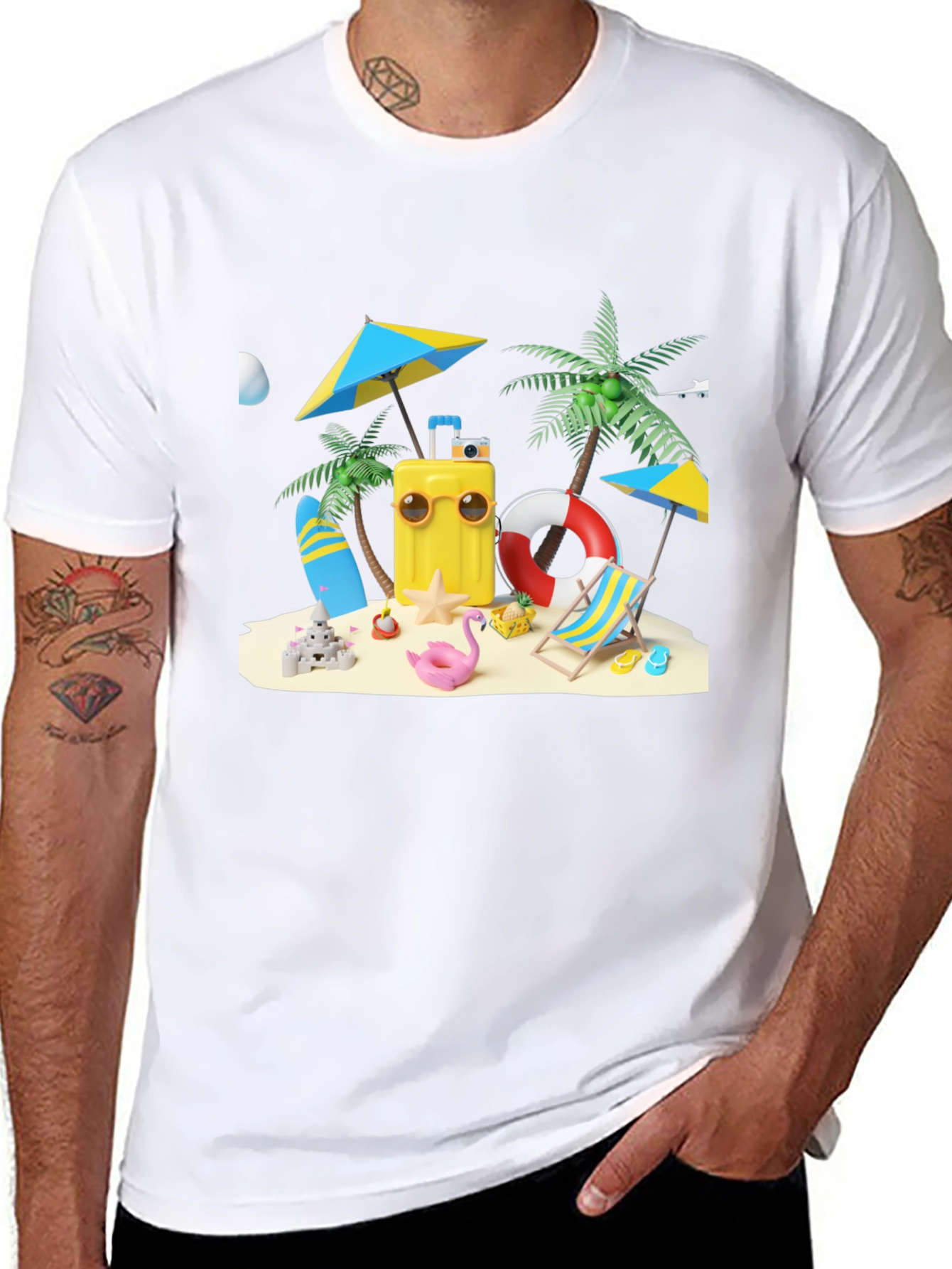 Island Getaway Graphic Tee - Vacation Vibes T-Shirt
