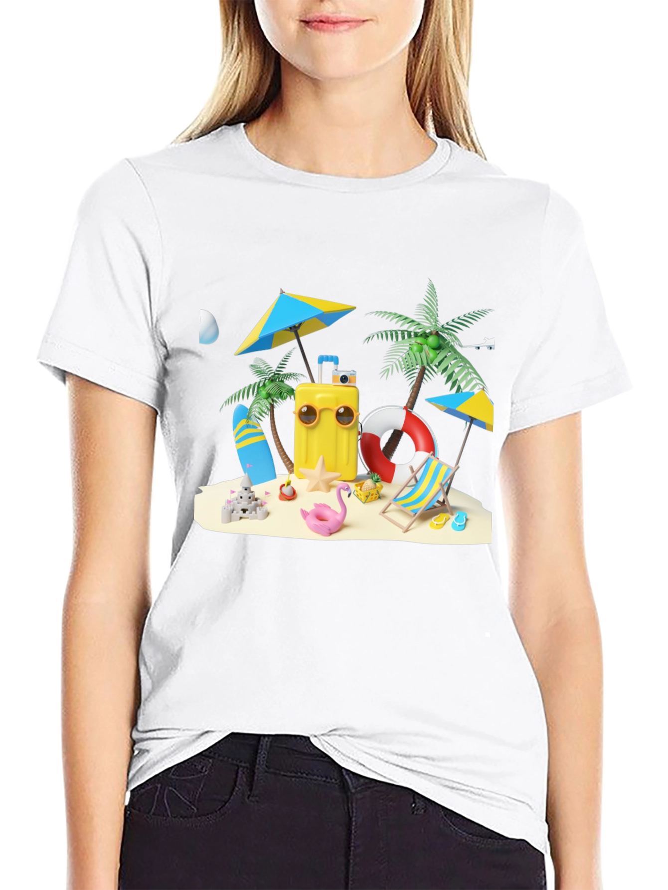 Island Getaway Graphic Tee - Vacation Vibes T-Shirt
