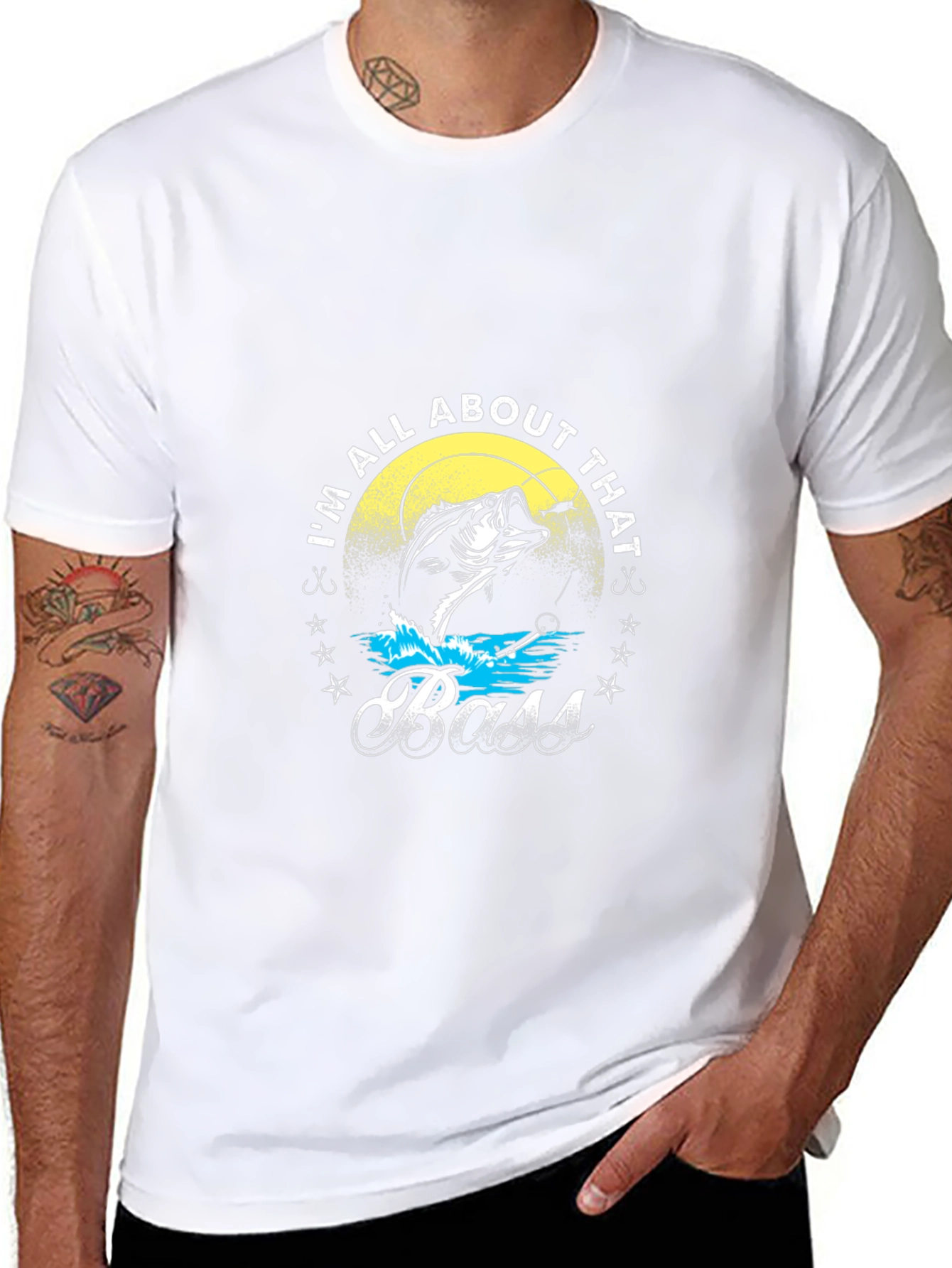 Im All About That Bass Fishing T-Shirt