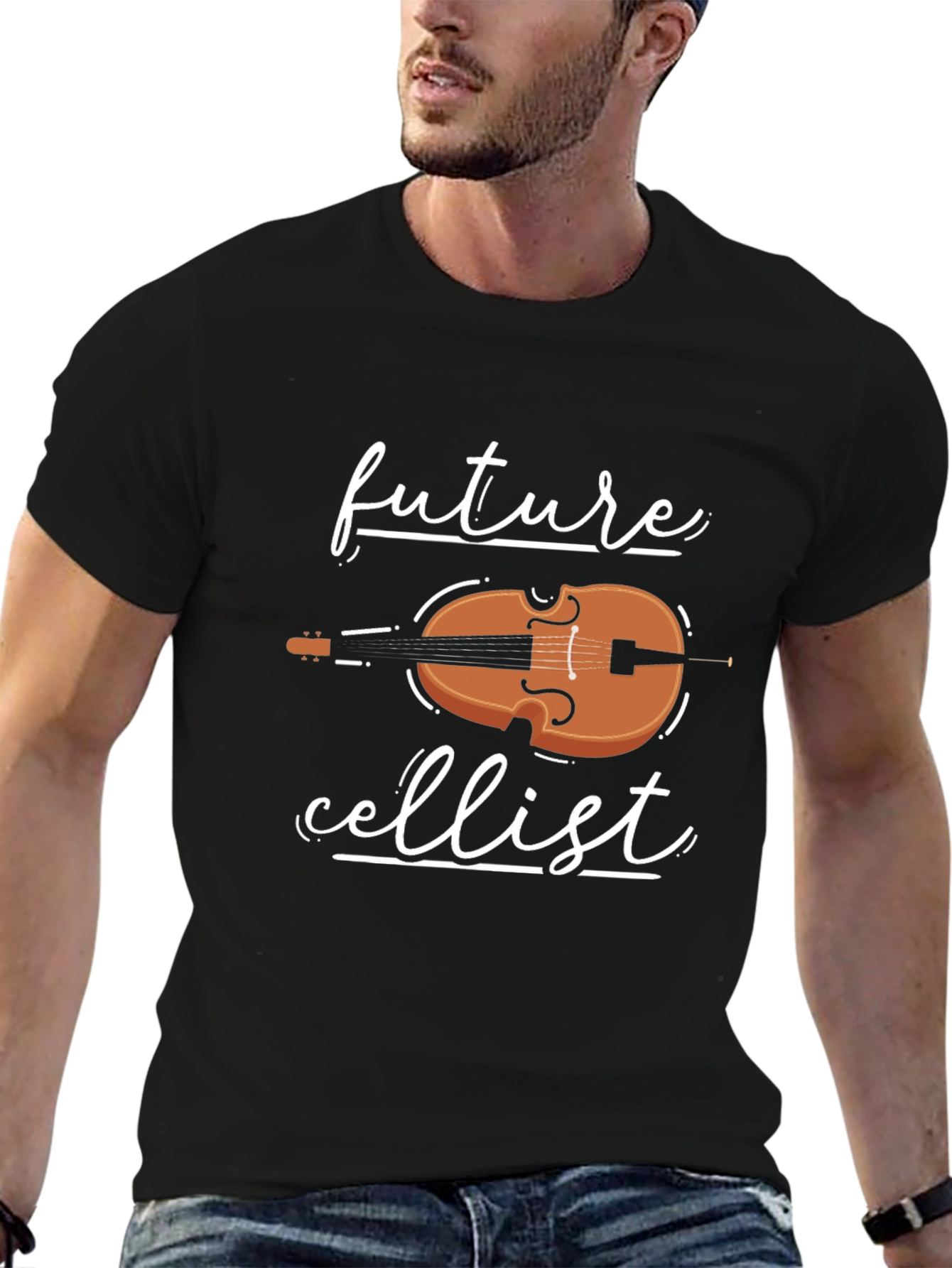 Future Cellist T-Shirt - Music Lover Tee