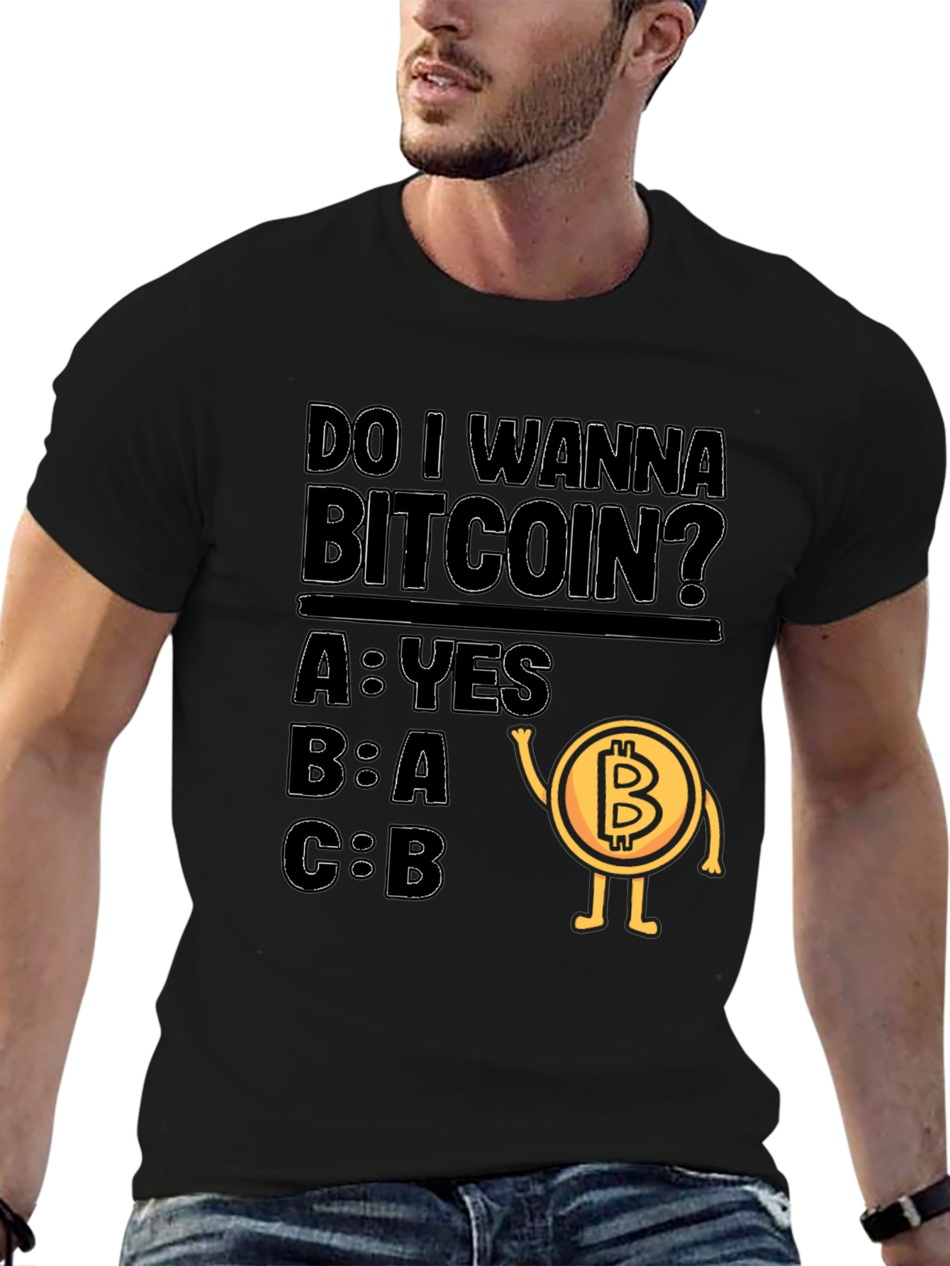 Do I Wanna Bitcoin? Graphic Tee