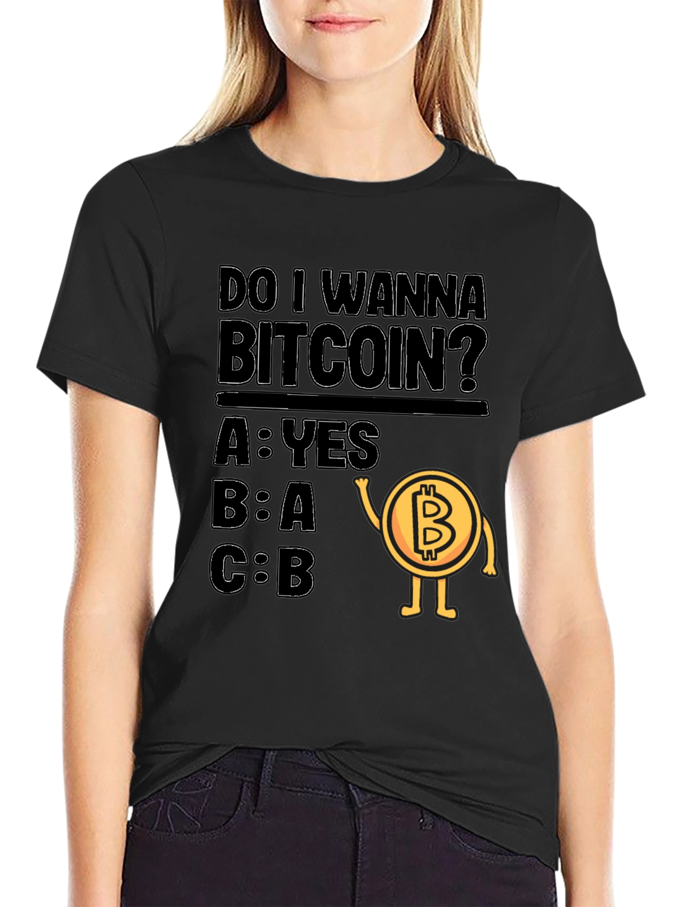 Do I Wanna Bitcoin? Graphic Tee