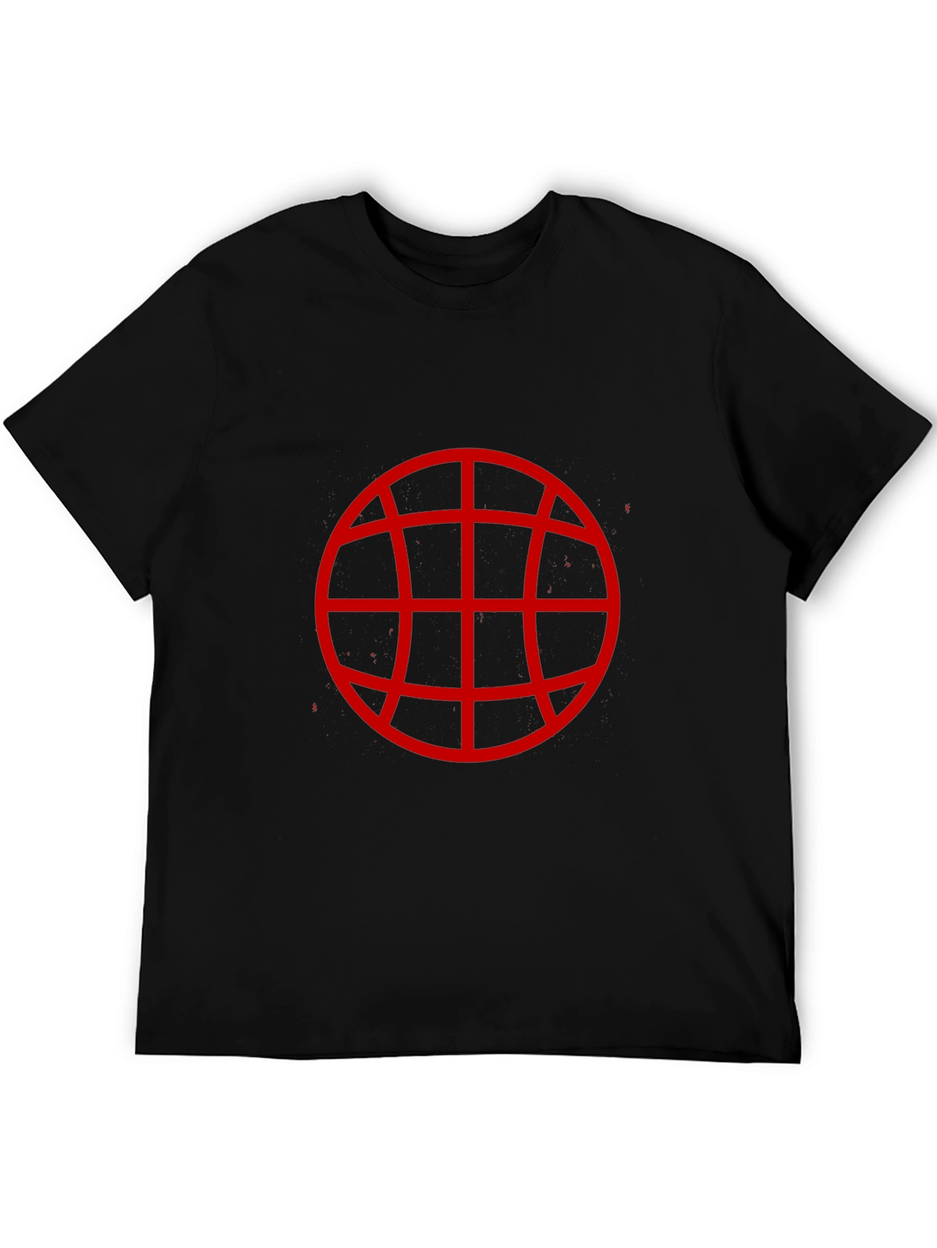 Geometric Graphic Print Crew Neck T-Shirt