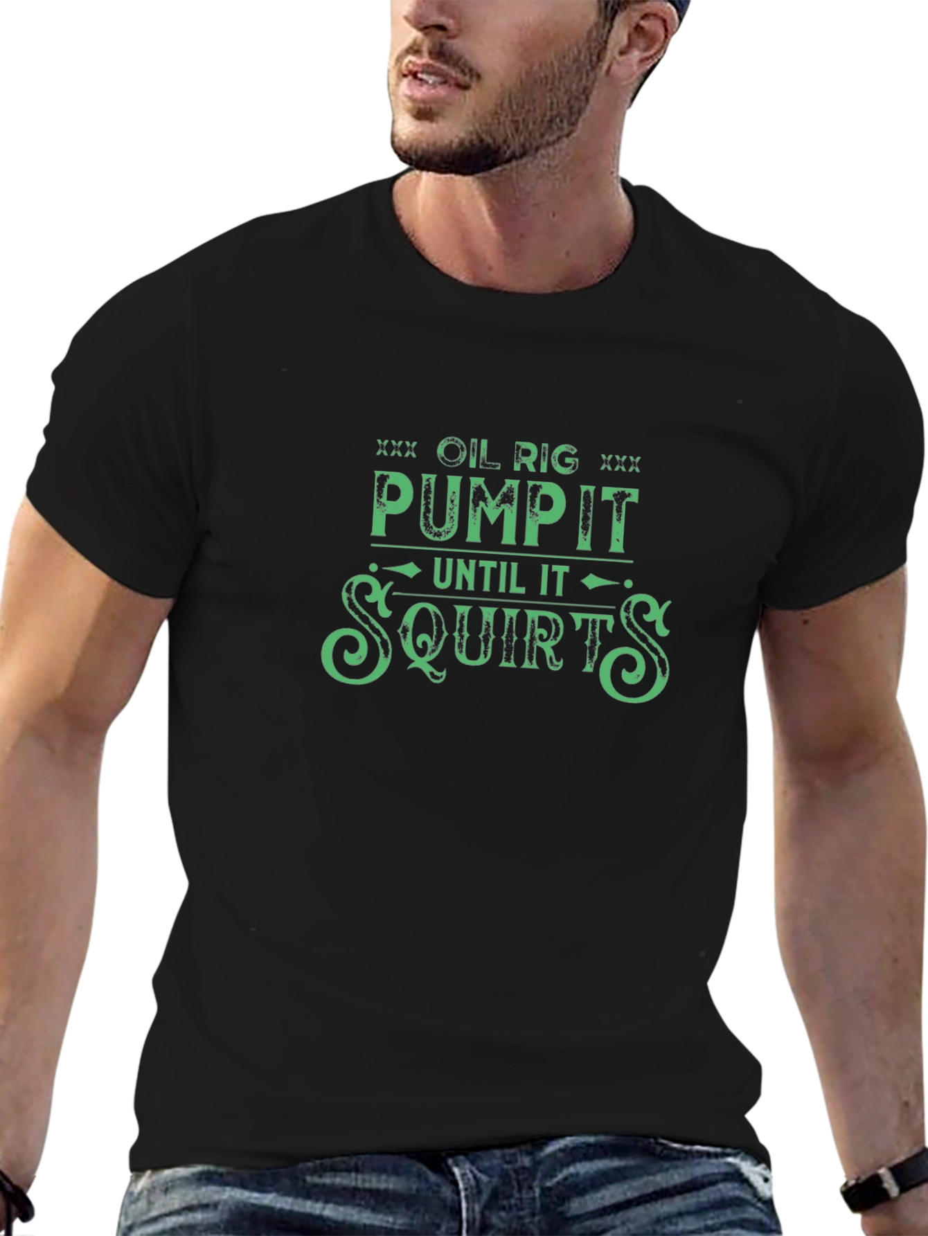 Funny Oil Rig Pump It T-Shirt