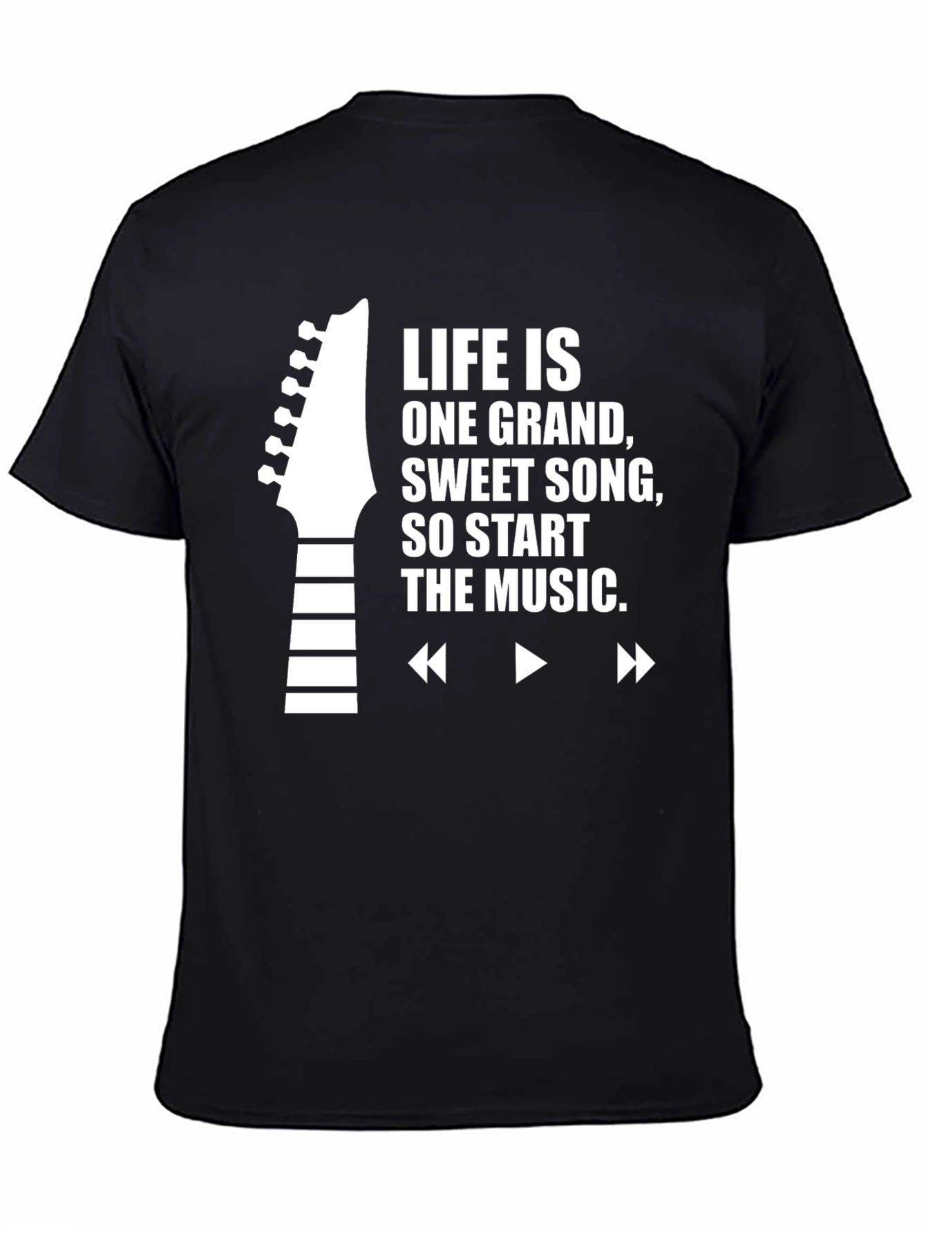 Life Is One Grand Song Graphic Tee