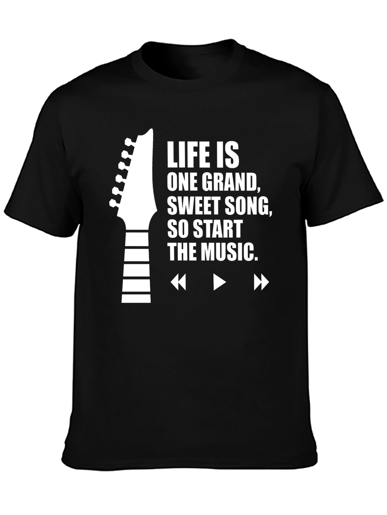 Life Is One Grand Song Graphic Tee