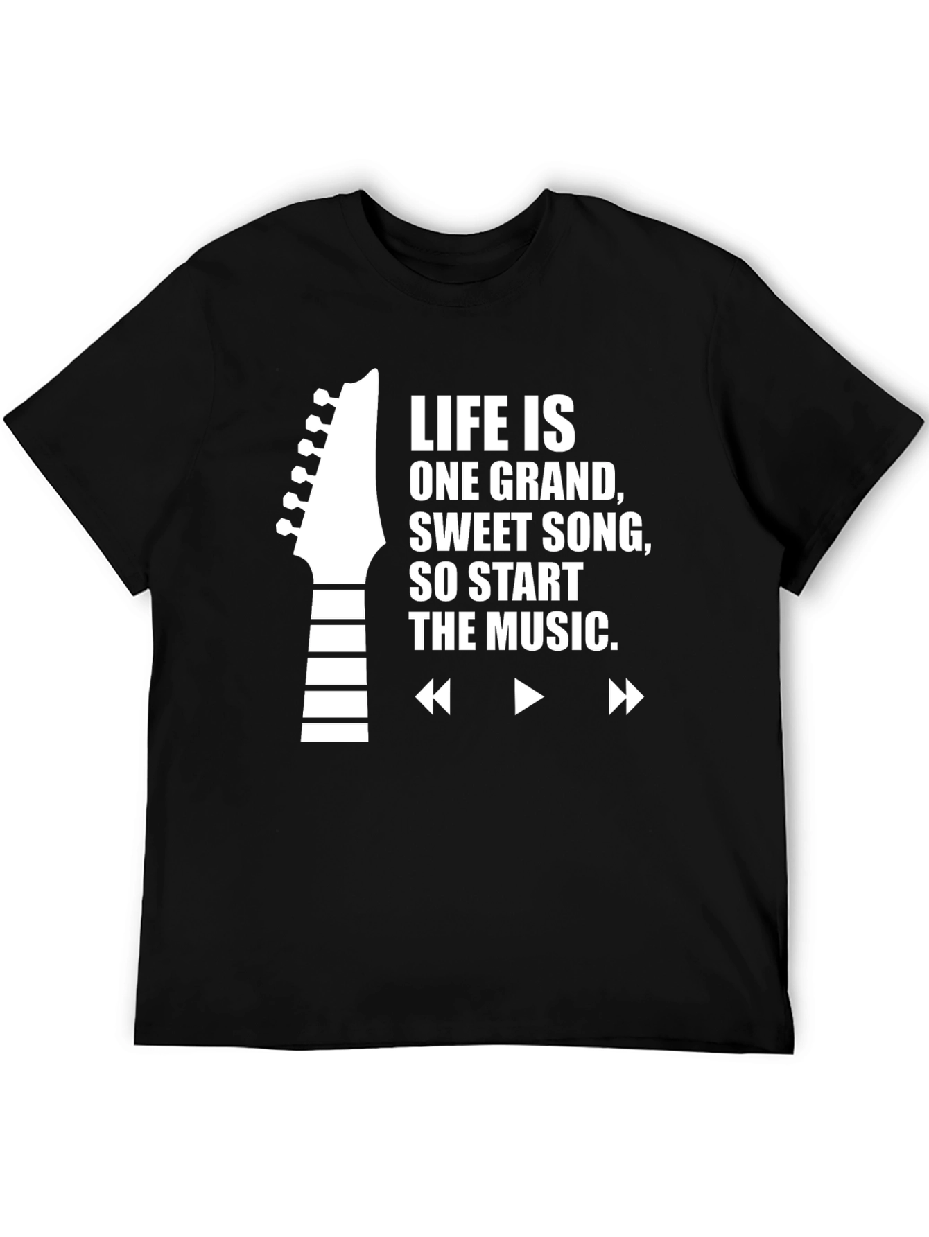 Life Is One Grand Song Graphic Tee