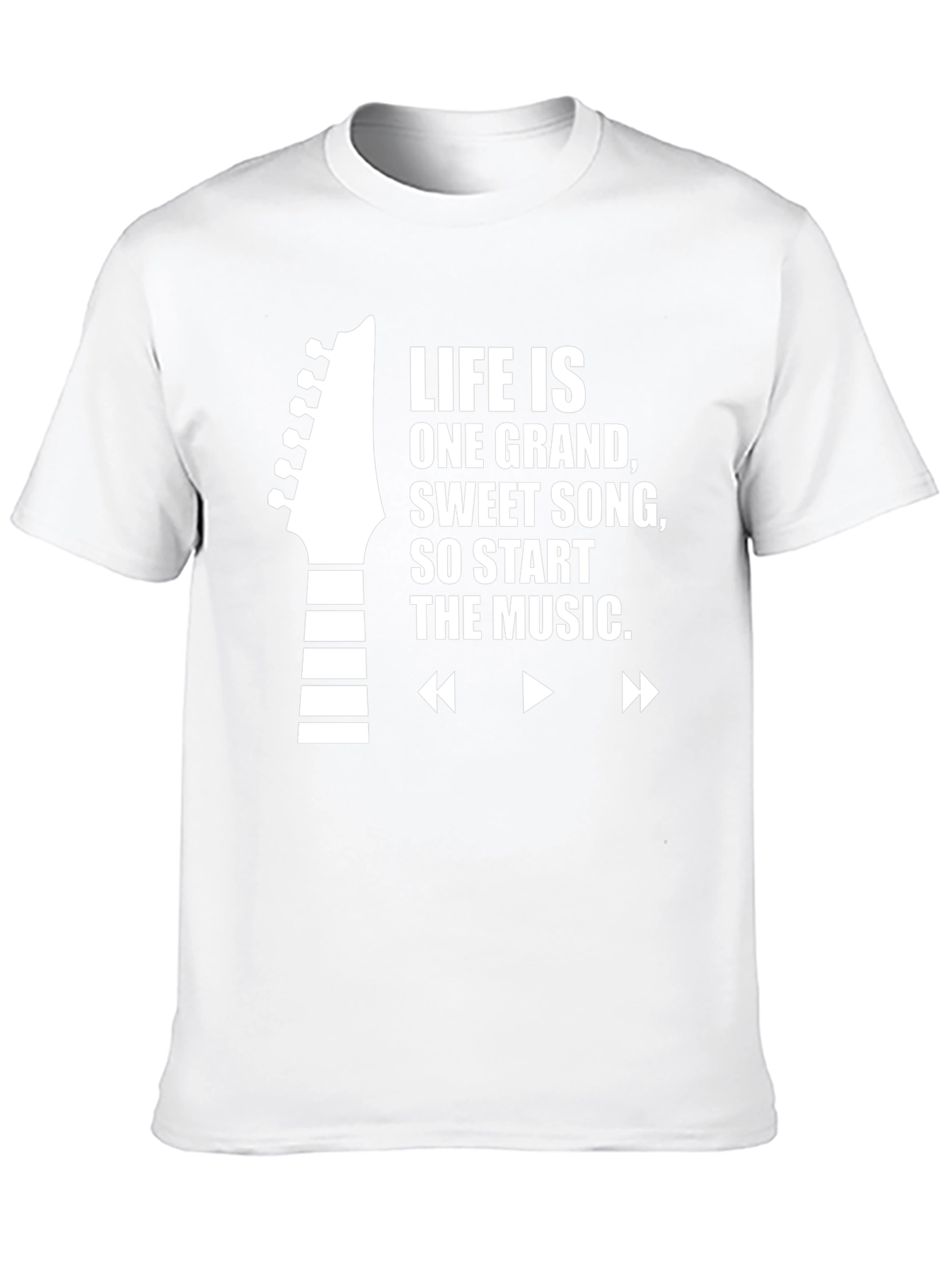 Life Is One Grand Song Graphic Tee