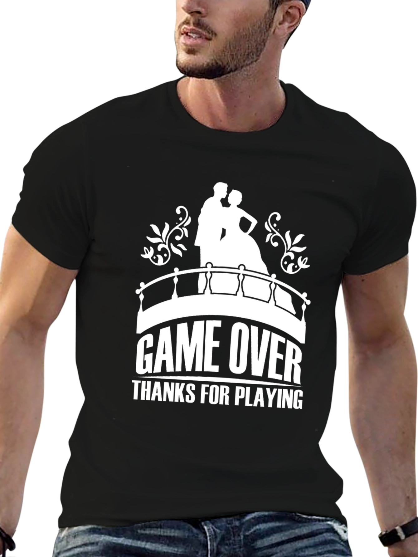 Game Over T-Shirt - Wedding Theme Novelty Tee