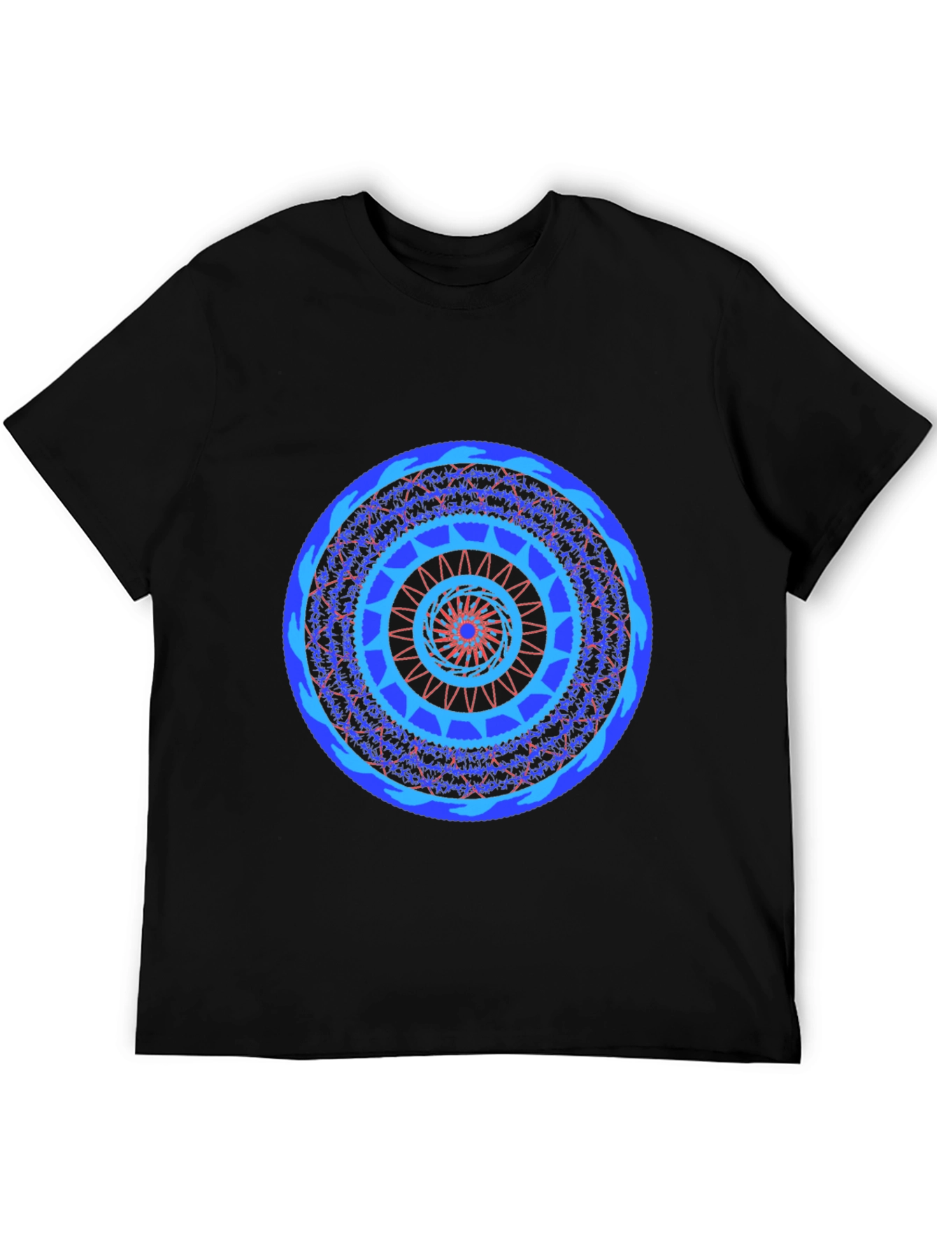 Geometric Mandala Print Tee
