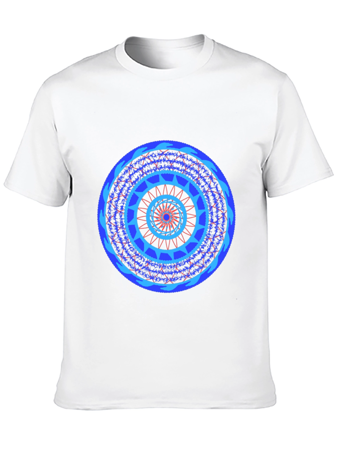 Geometric Mandala Print Tee