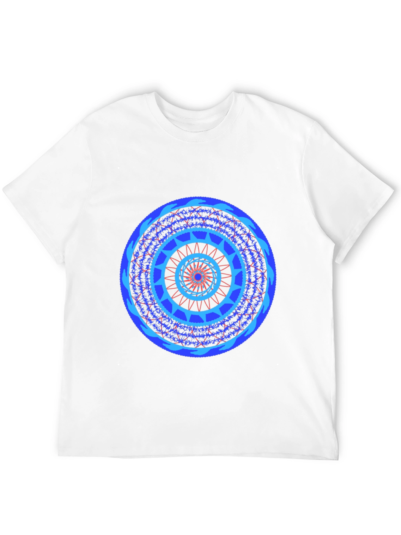 Geometric Mandala Print Tee