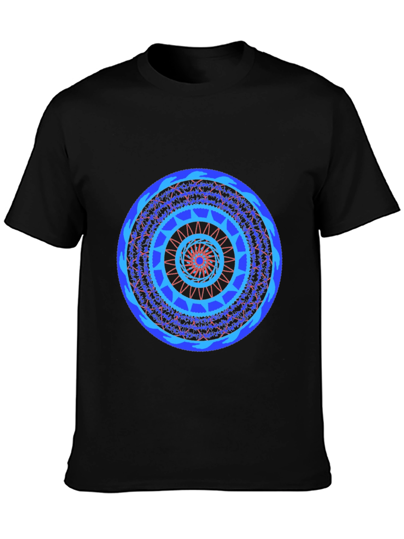 Geometric Mandala Print Tee