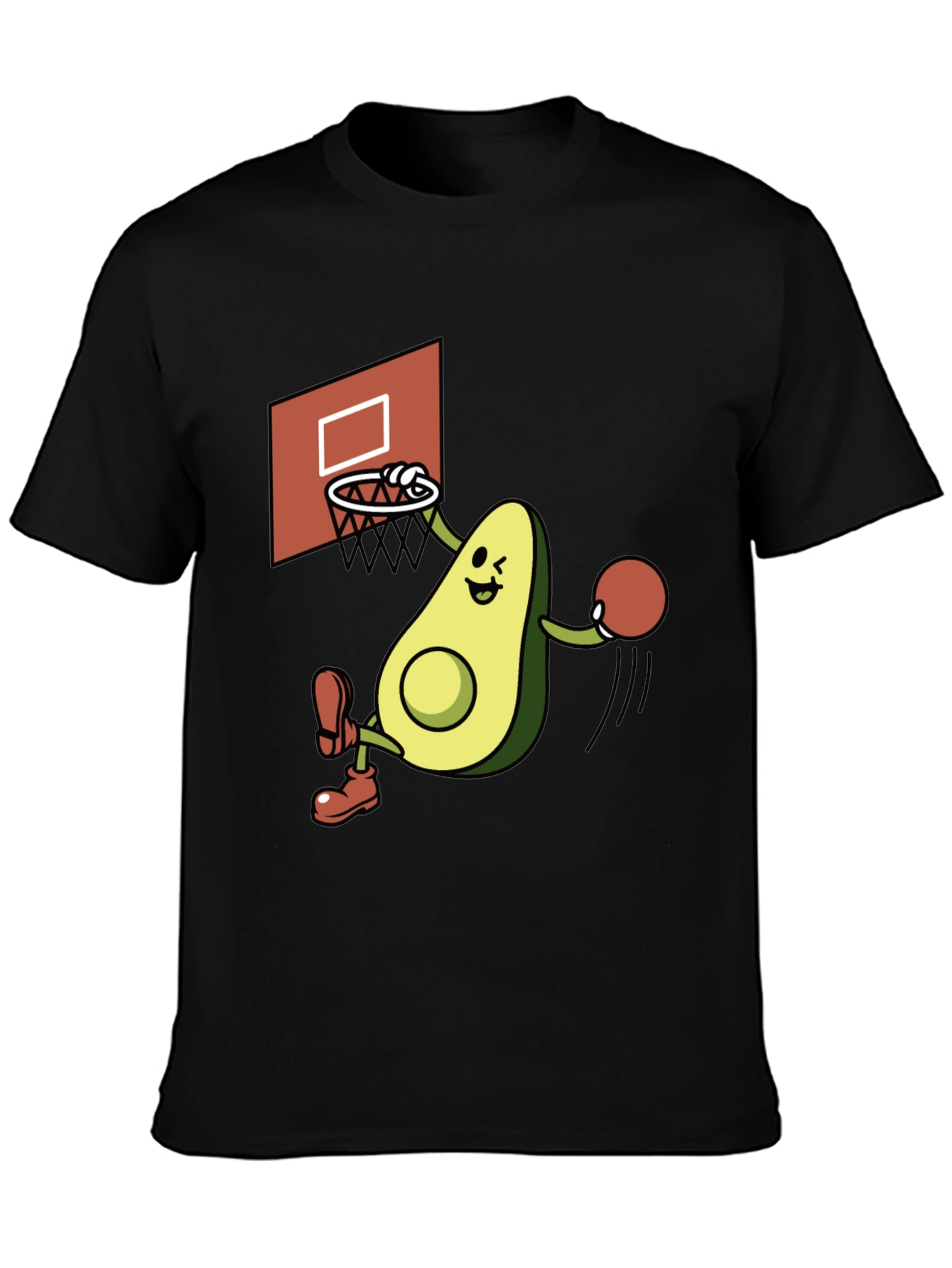 Avocado Basketball Graphic Tee