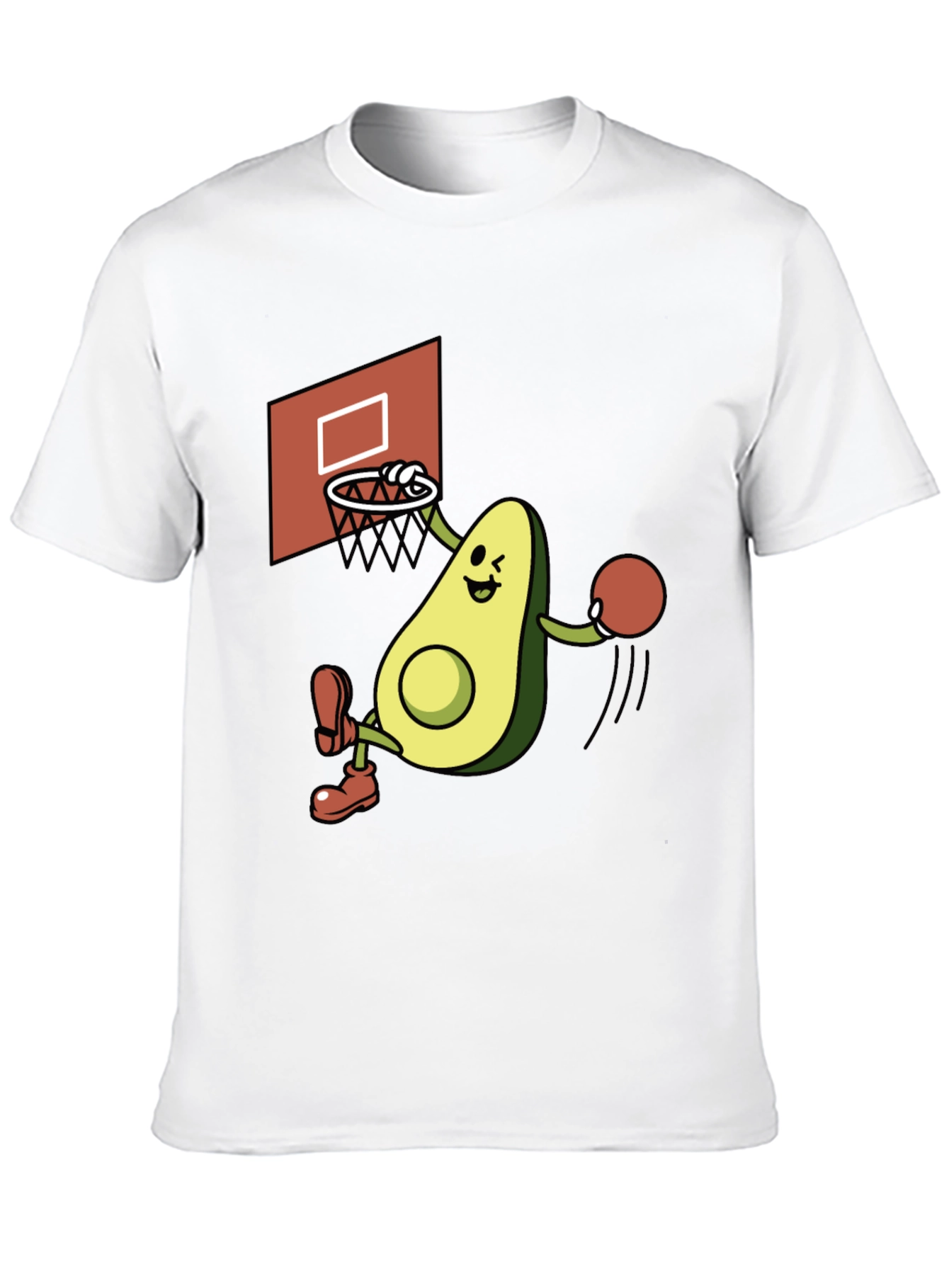 Avocado Basketball Graphic Tee