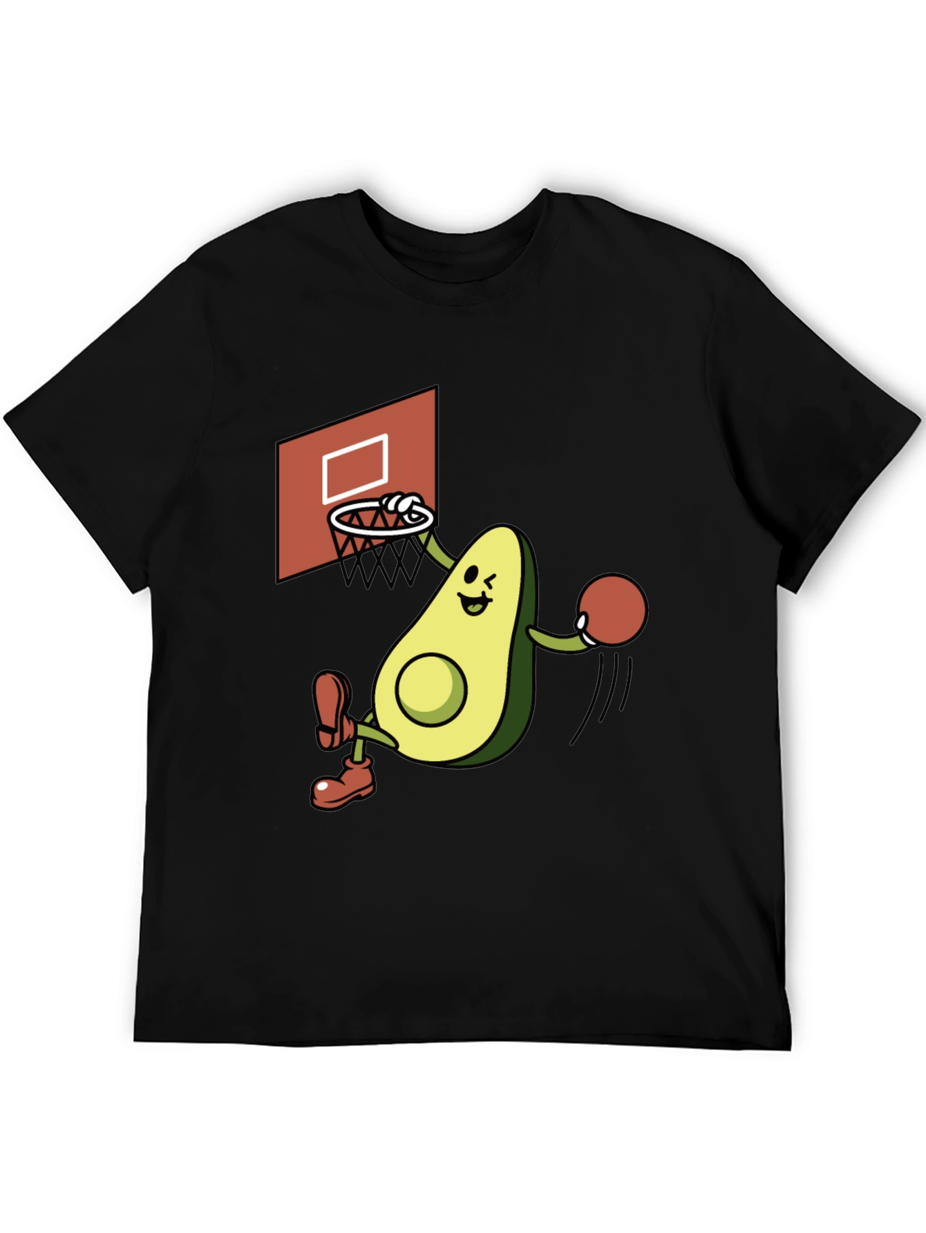 Avocado Basketball Graphic Tee