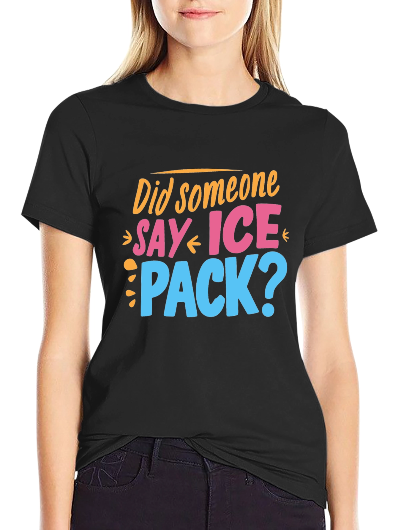 Funny Ice Pack T-Shirt - Quirky Graphic Tee