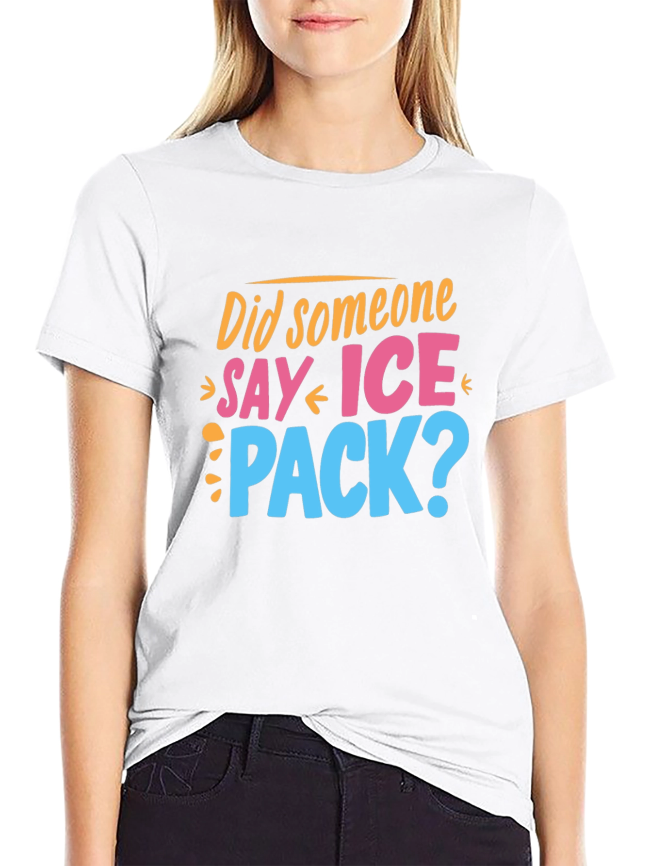 Funny Ice Pack T-Shirt - Quirky Graphic Tee