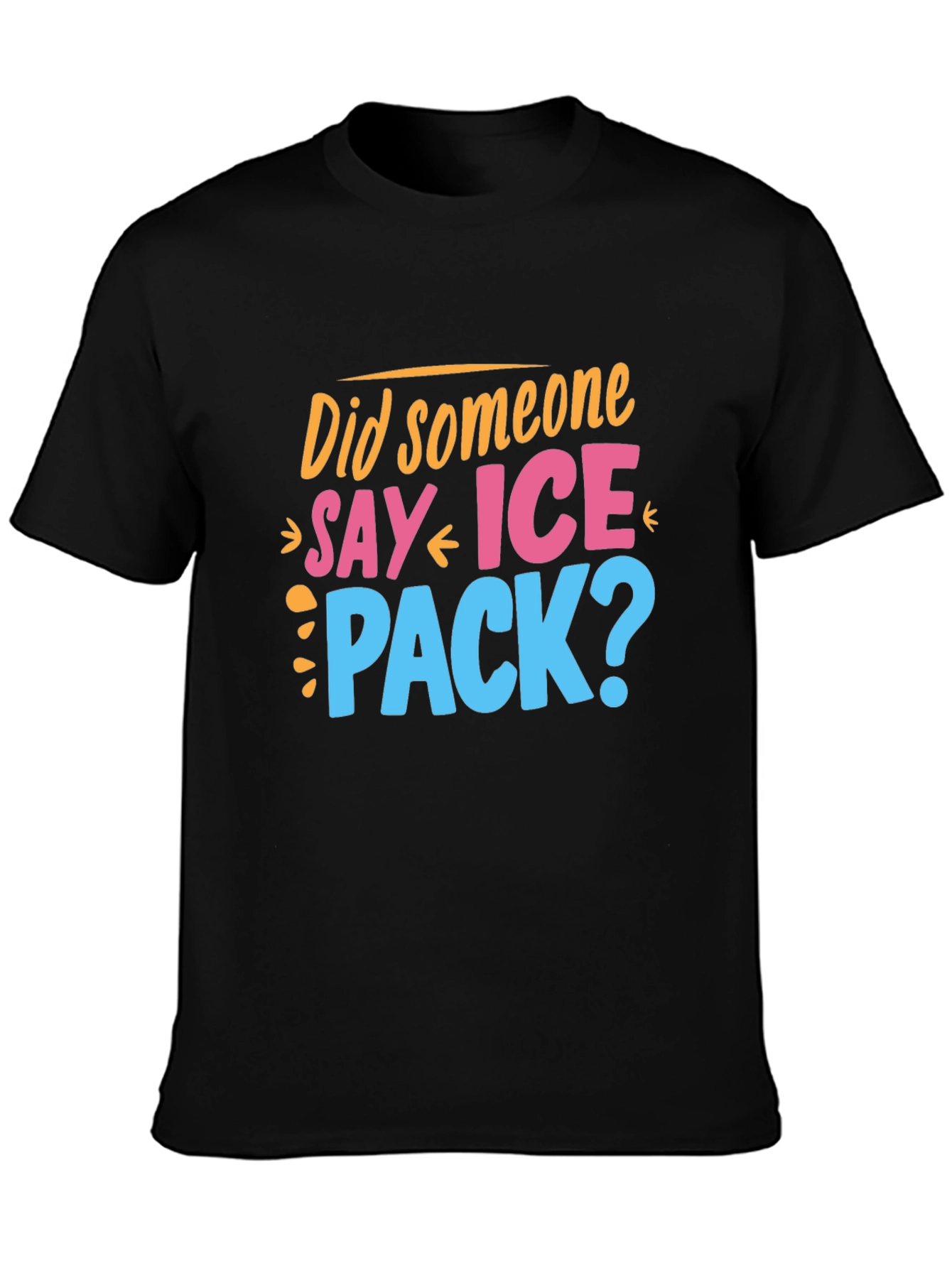 Funny Ice Pack T-Shirt - Quirky Graphic Tee