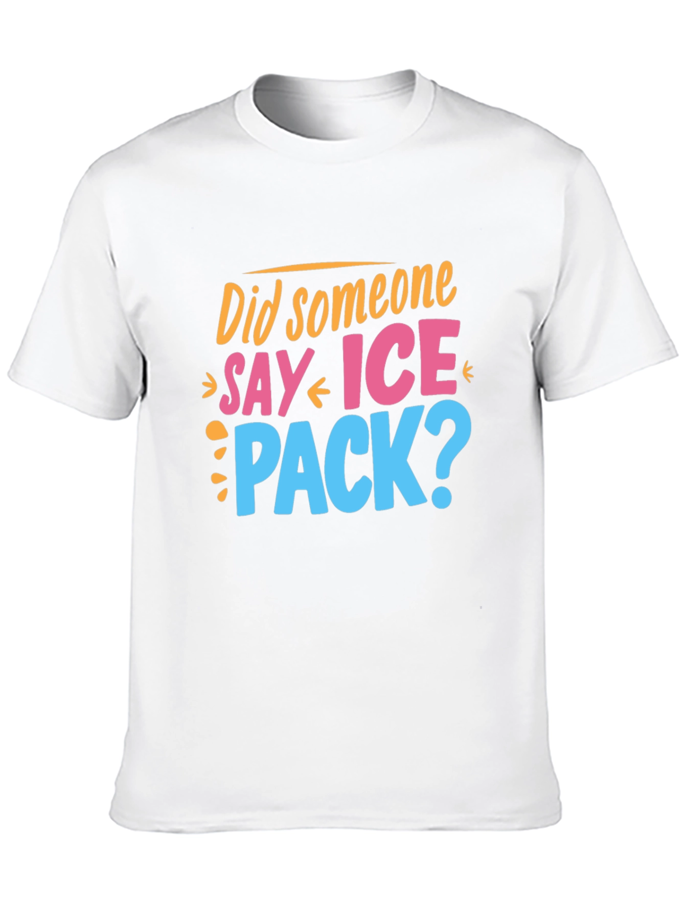 Funny Ice Pack T-Shirt - Quirky Graphic Tee
