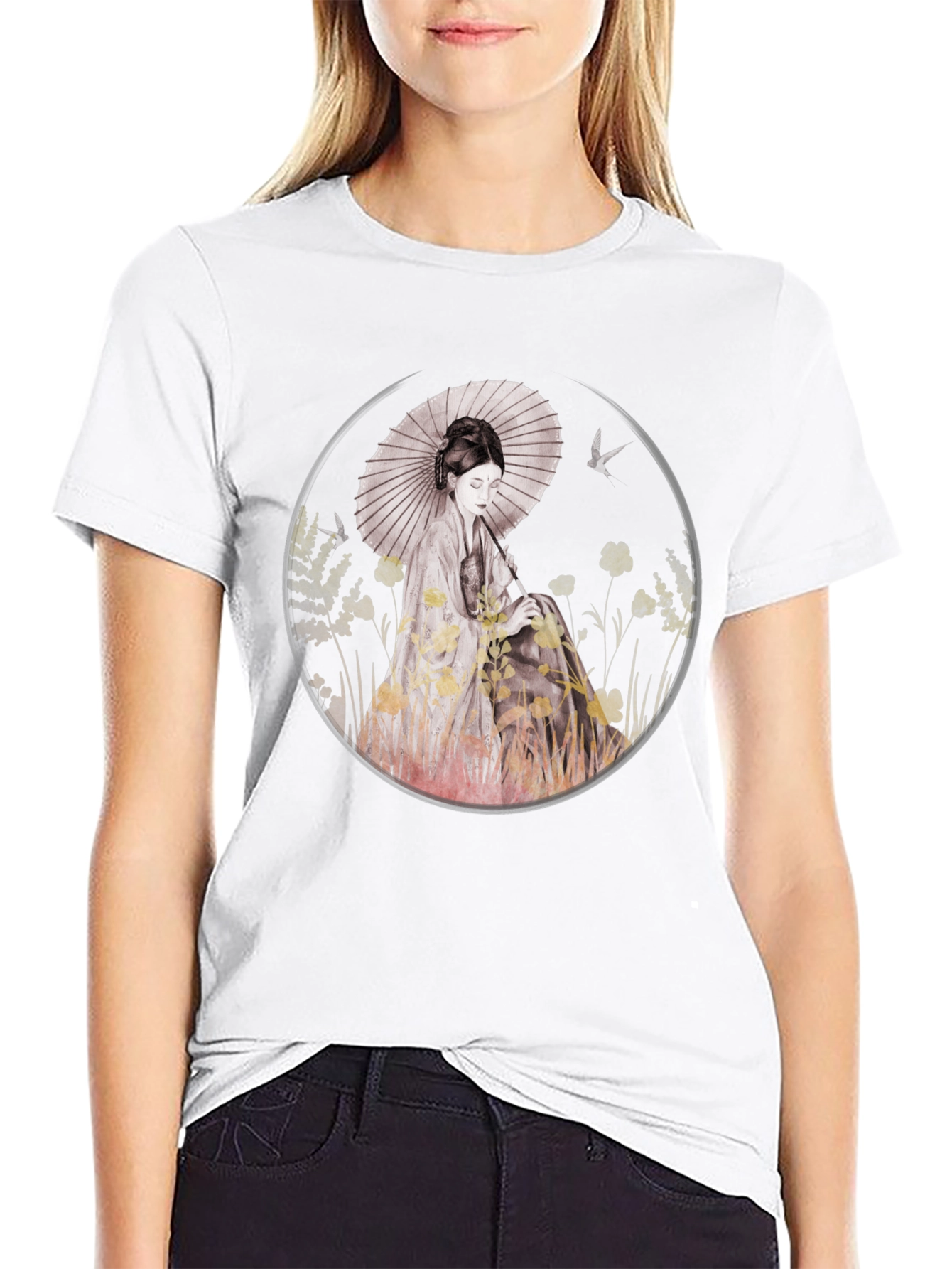 Geisha Art T-Shirt