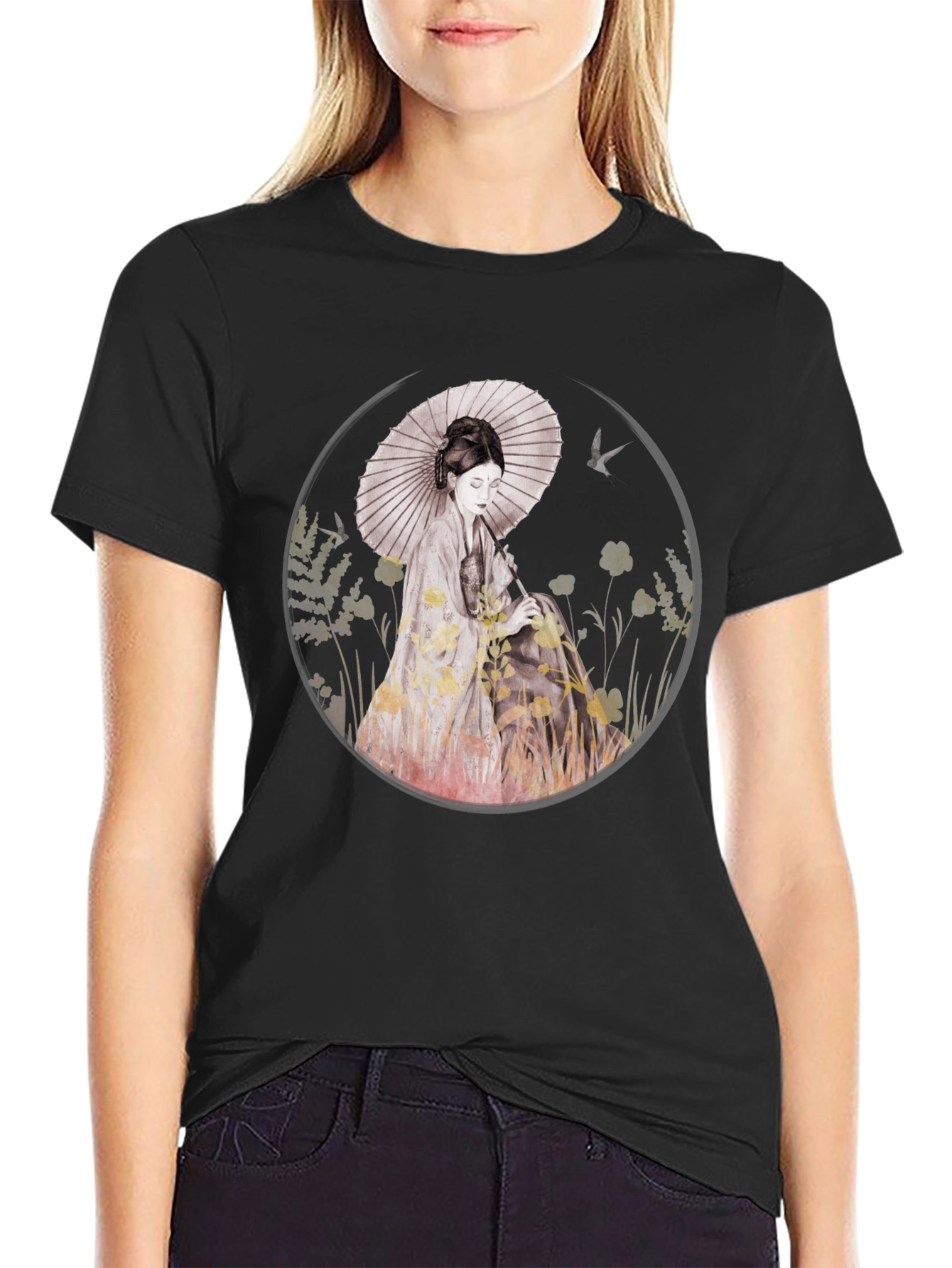 Geisha Art T-Shirt