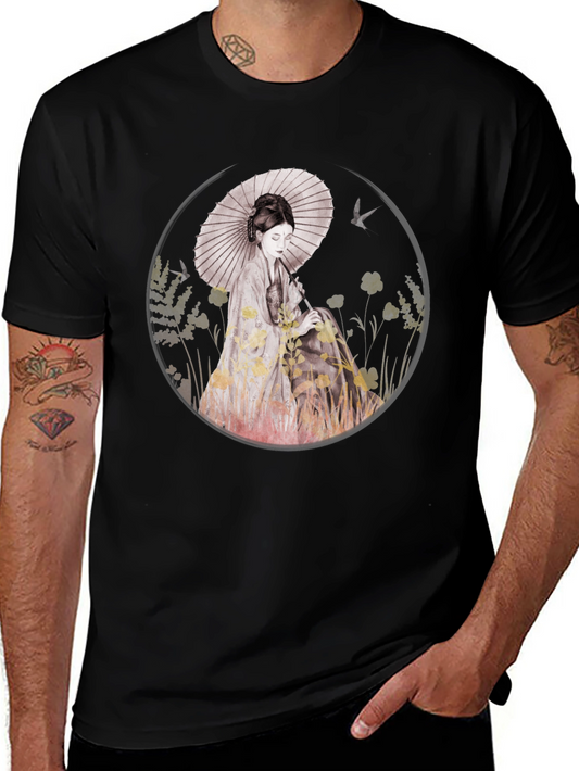 Geisha Art T-Shirt