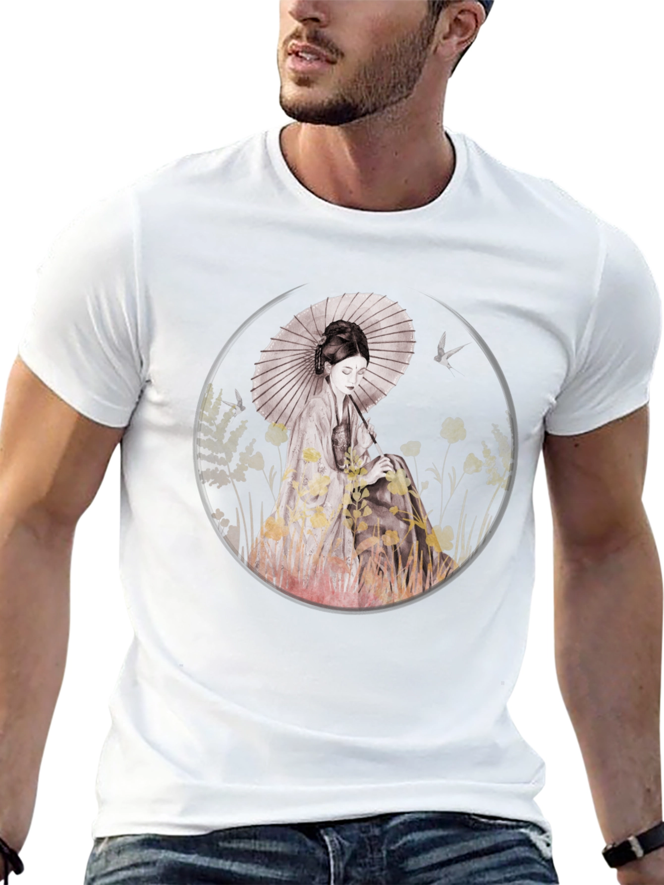 Geisha Art T-Shirt