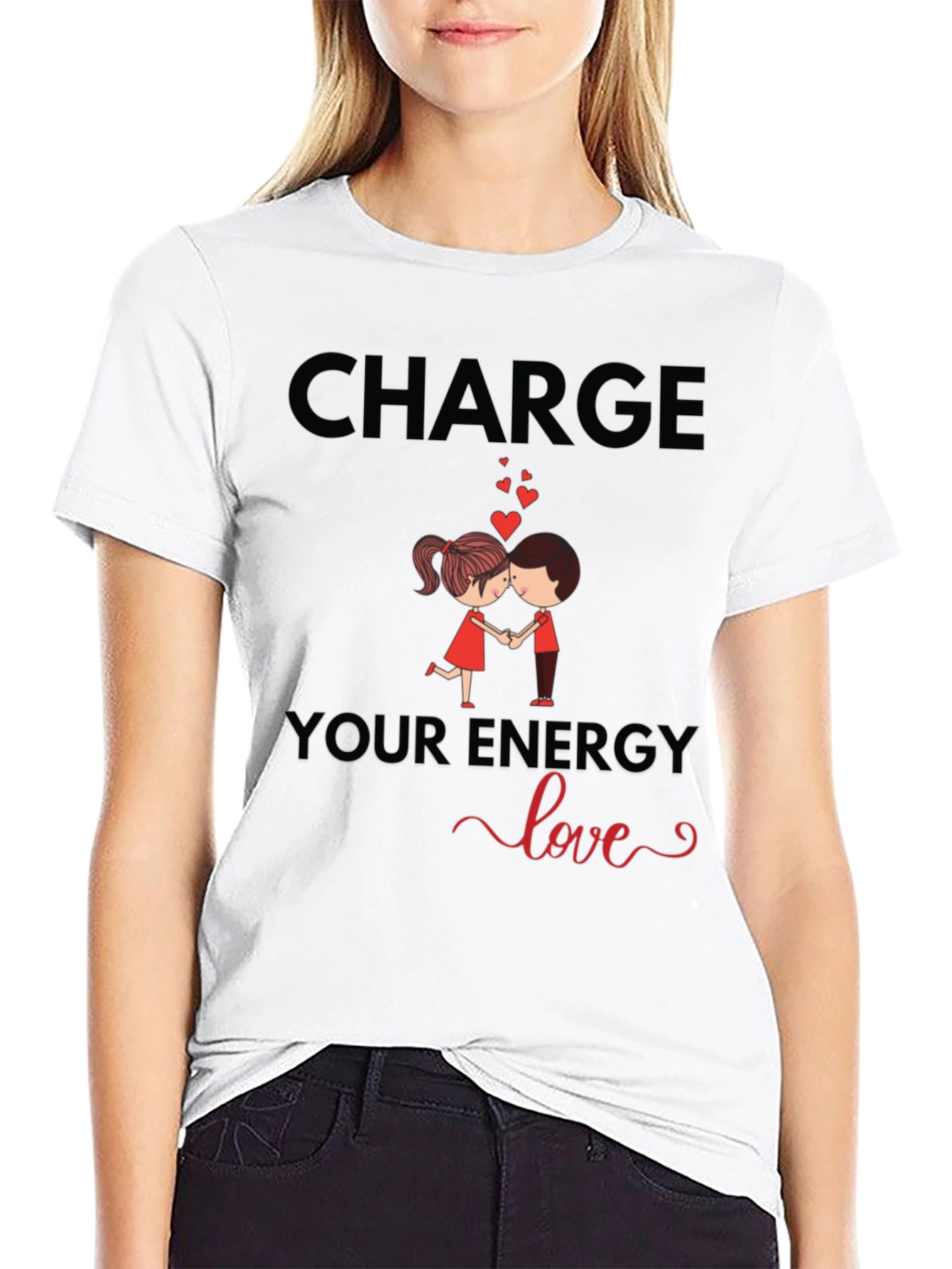 Charge Your Energy Love T-Shirt