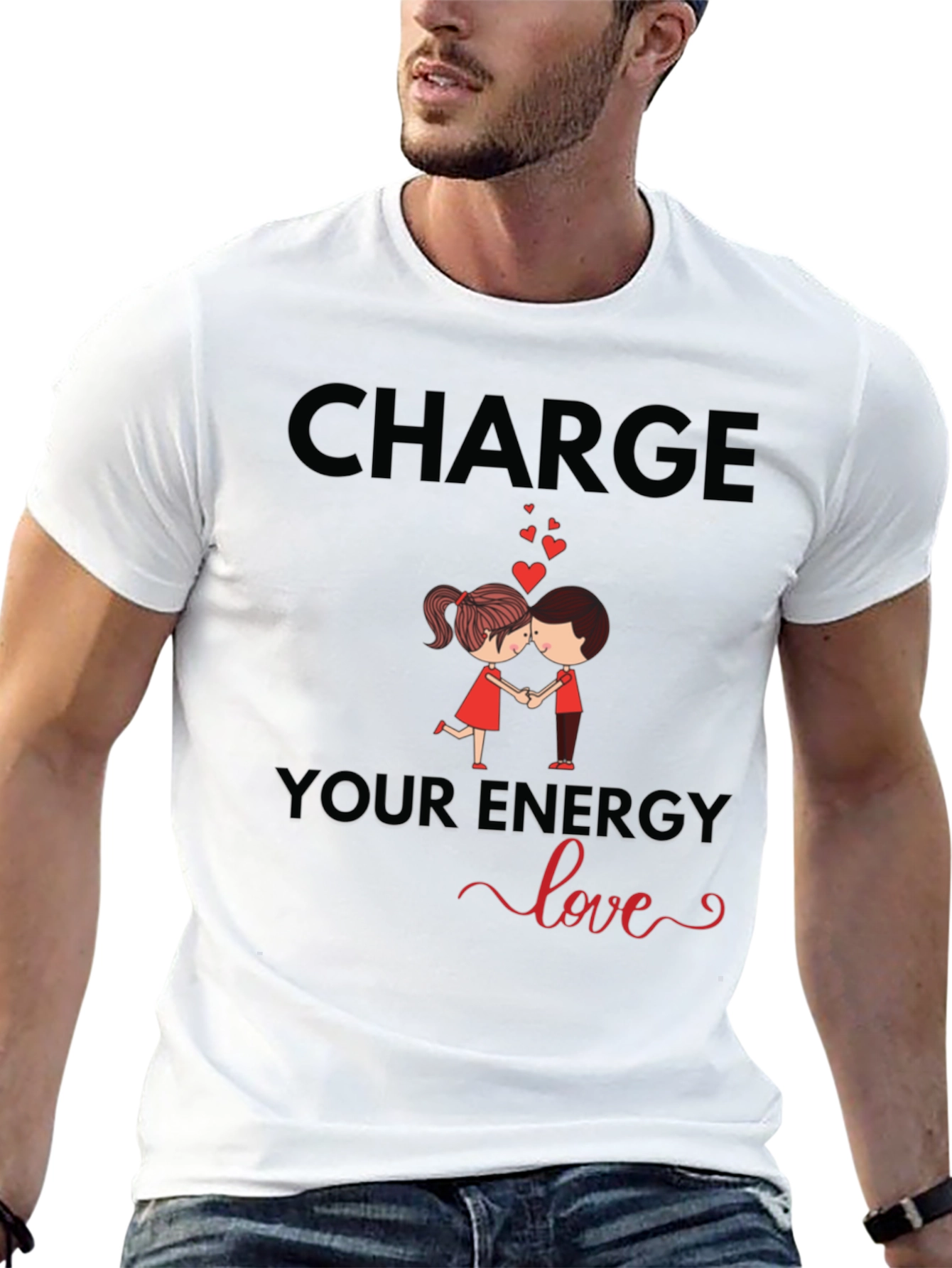 Charge Your Energy Love T-Shirt