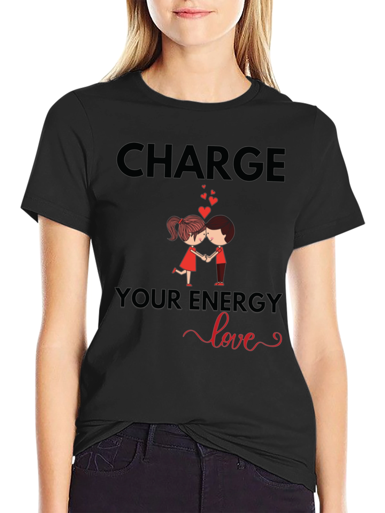 Charge Your Energy Love T-Shirt