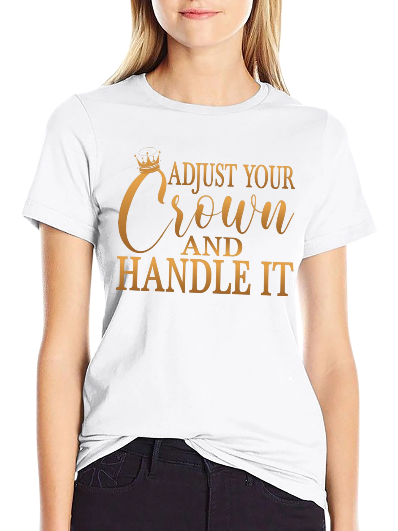 Adjust Your Crown Graphic Tee