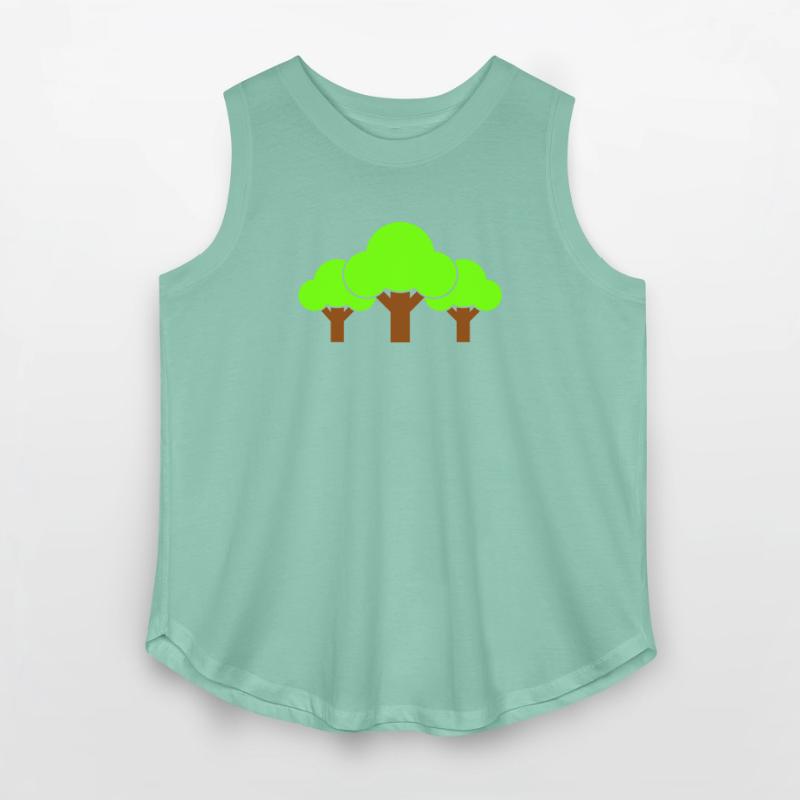 3 Trees Forest Grove Three Tree Wood Plants Symbol