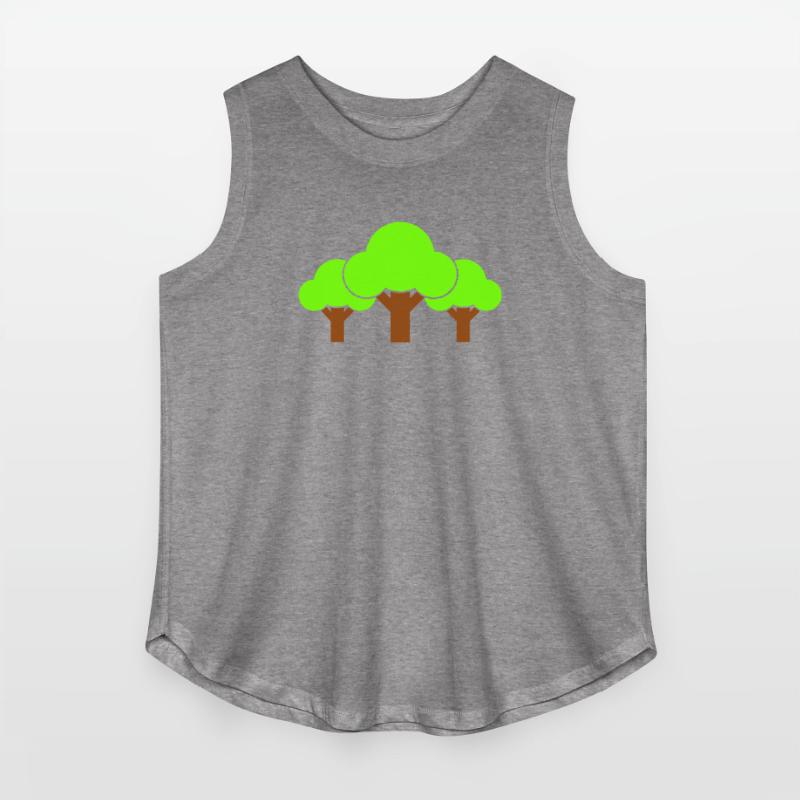 3 Trees Forest Grove Three Tree Wood Plants Symbol