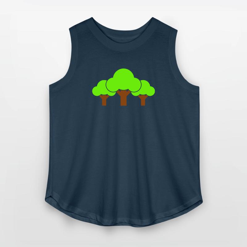 3 Trees Forest Grove Three Tree Wood Plants Symbol