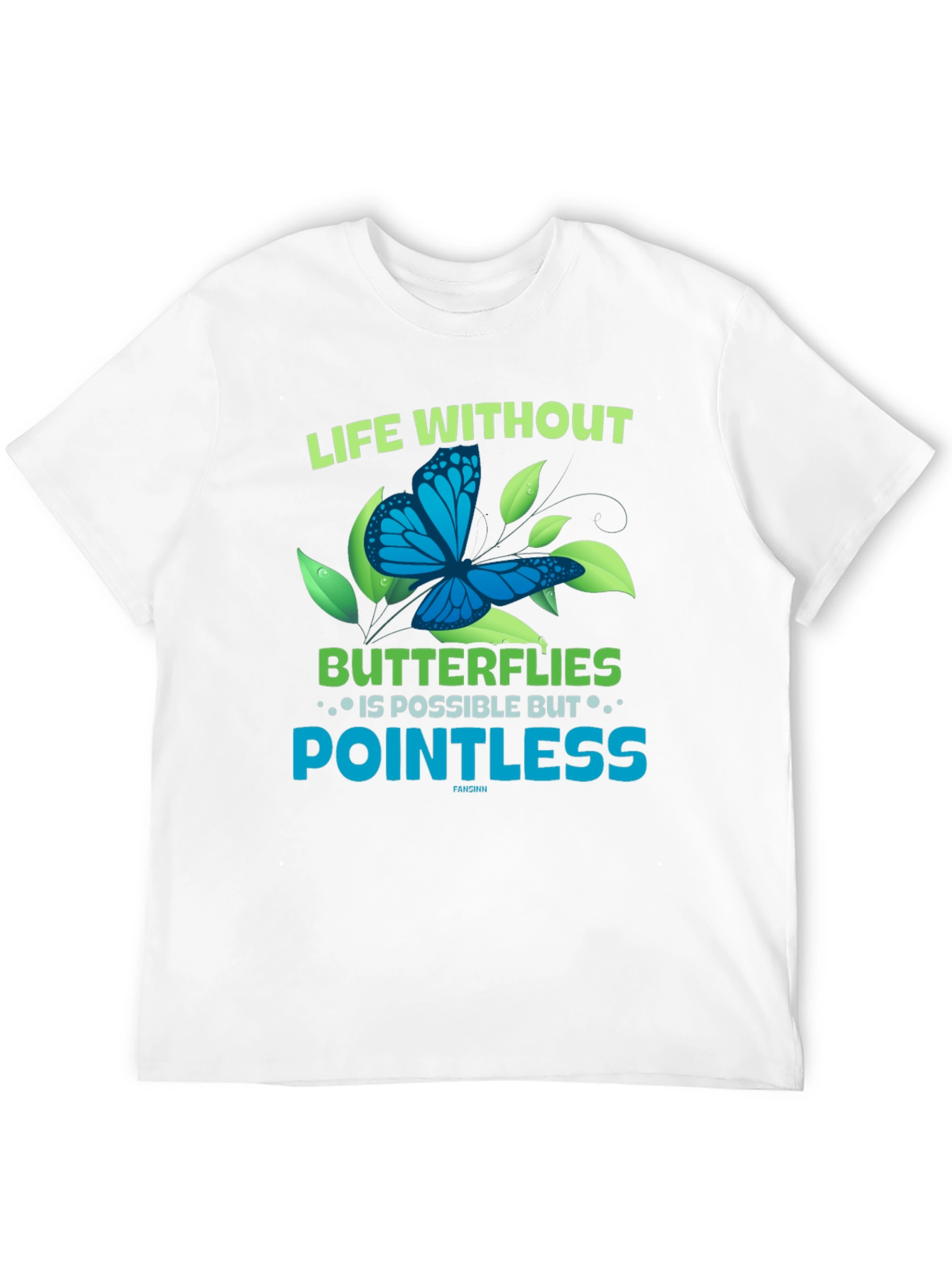 Butterfly Graphic T-Shirt - Life Without Pointless