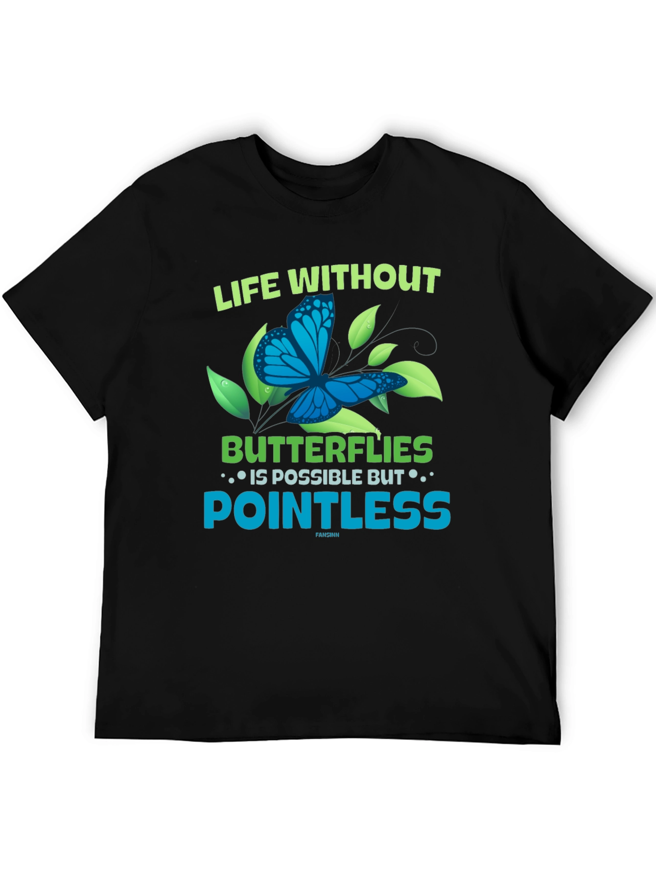 Butterfly Graphic T-Shirt - Life Without Pointless