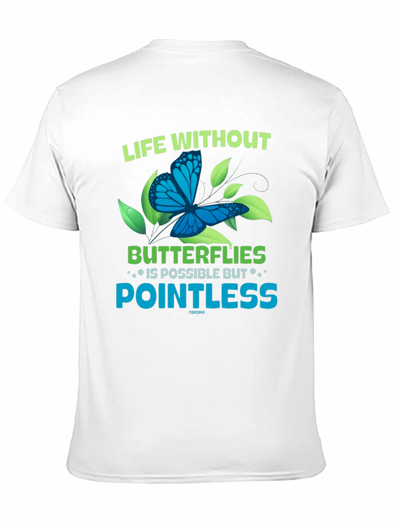 Butterfly Graphic T-Shirt - Life Without Pointless