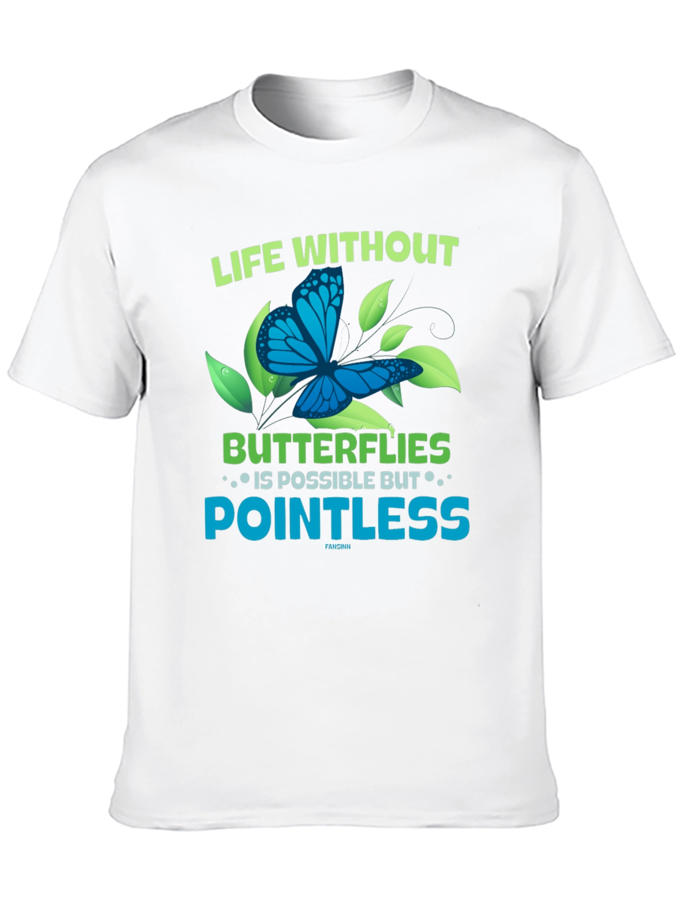 Butterfly Graphic T-Shirt - Life Without Pointless
